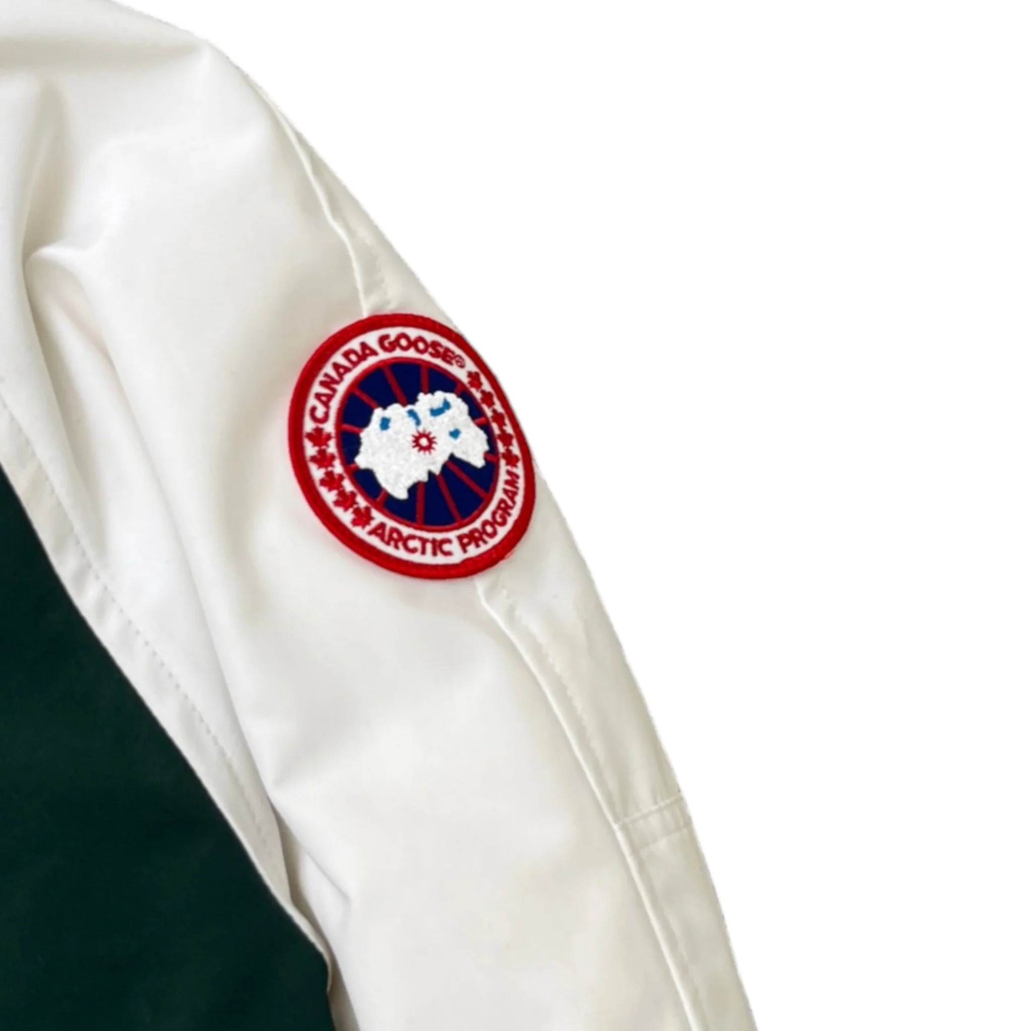 Chilliwack Unisex Bomber Down Jacket Green Size XS - Image 5
