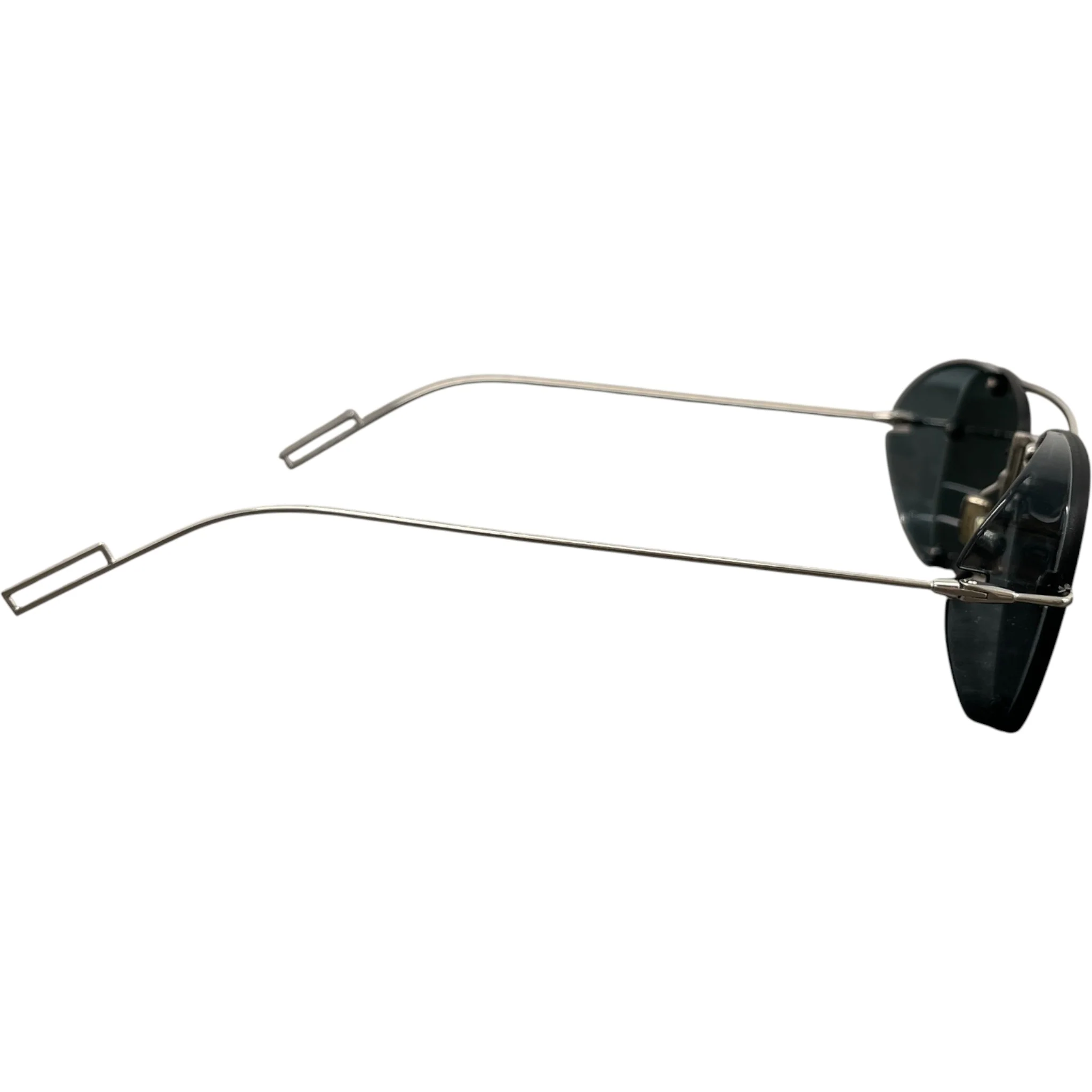 Men's 0102K Aviator Sunglasses Silver - Image 5