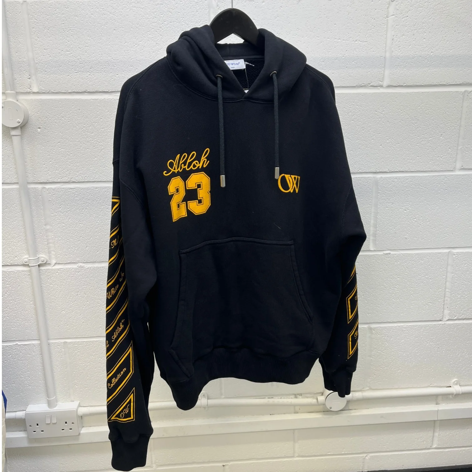 Men's 23 Skate Hoodie Black Size M - Image 9