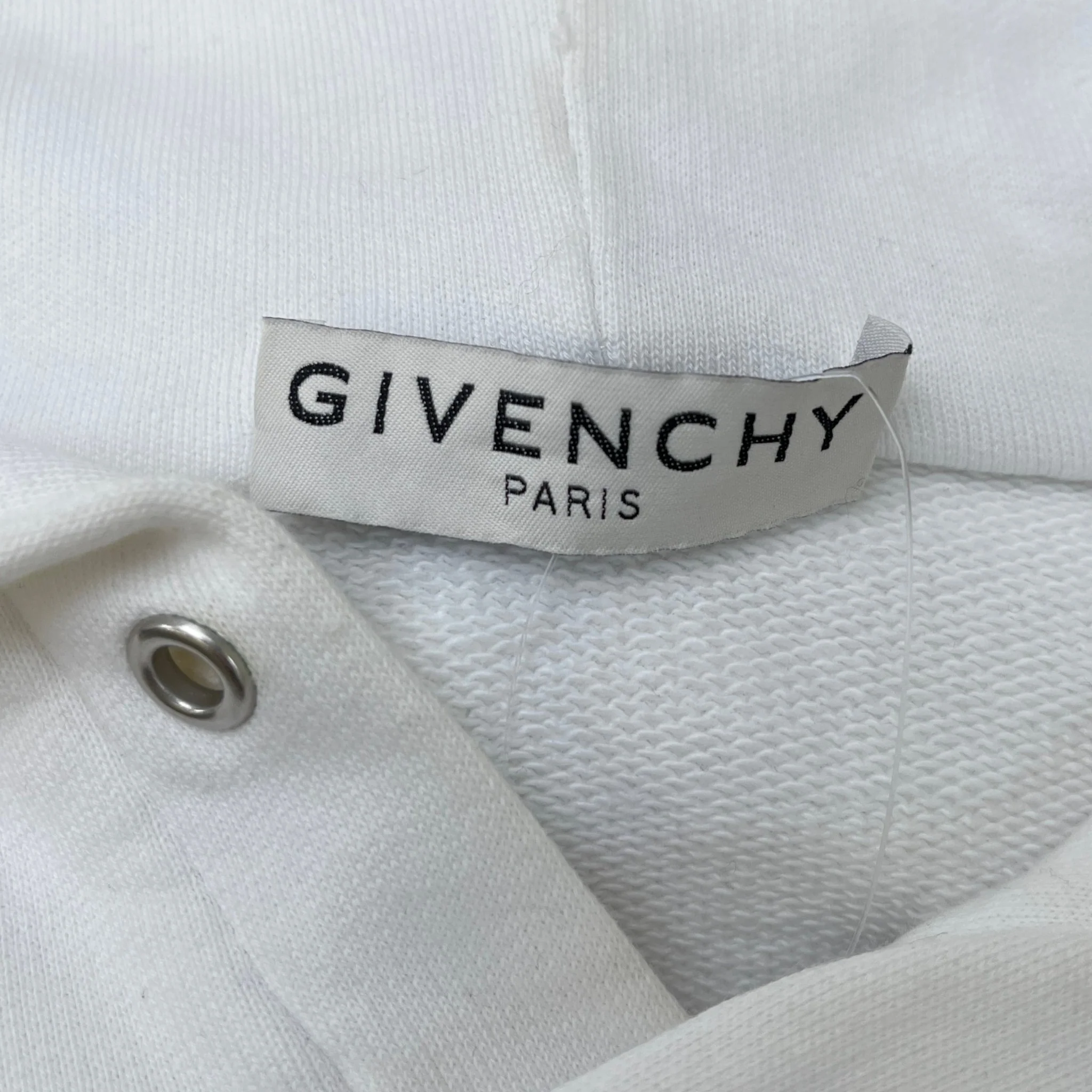 Men's 3 Avenue George V Hoodie White Size S - Image 5