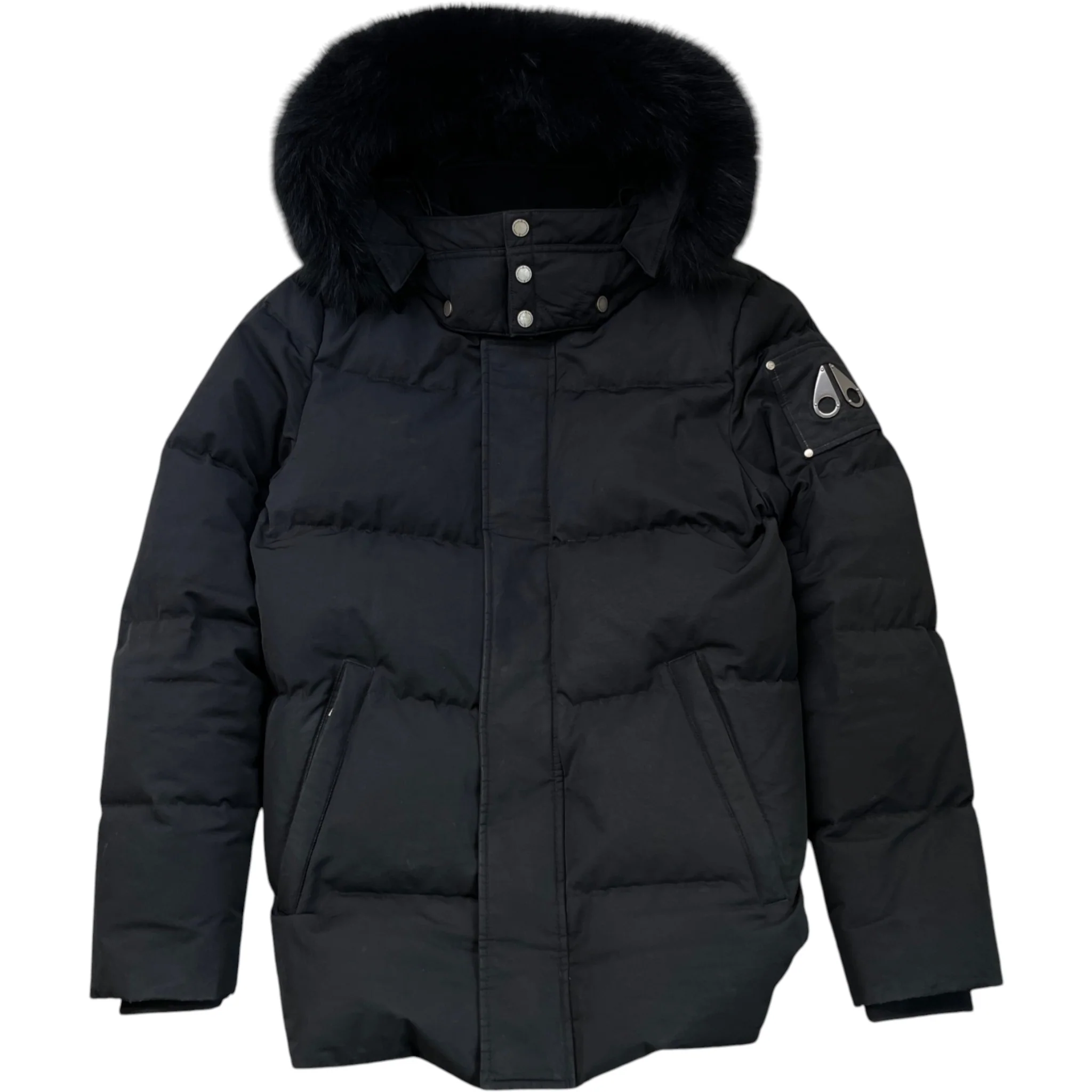 Men's 3Q Down Jacket Black Size L