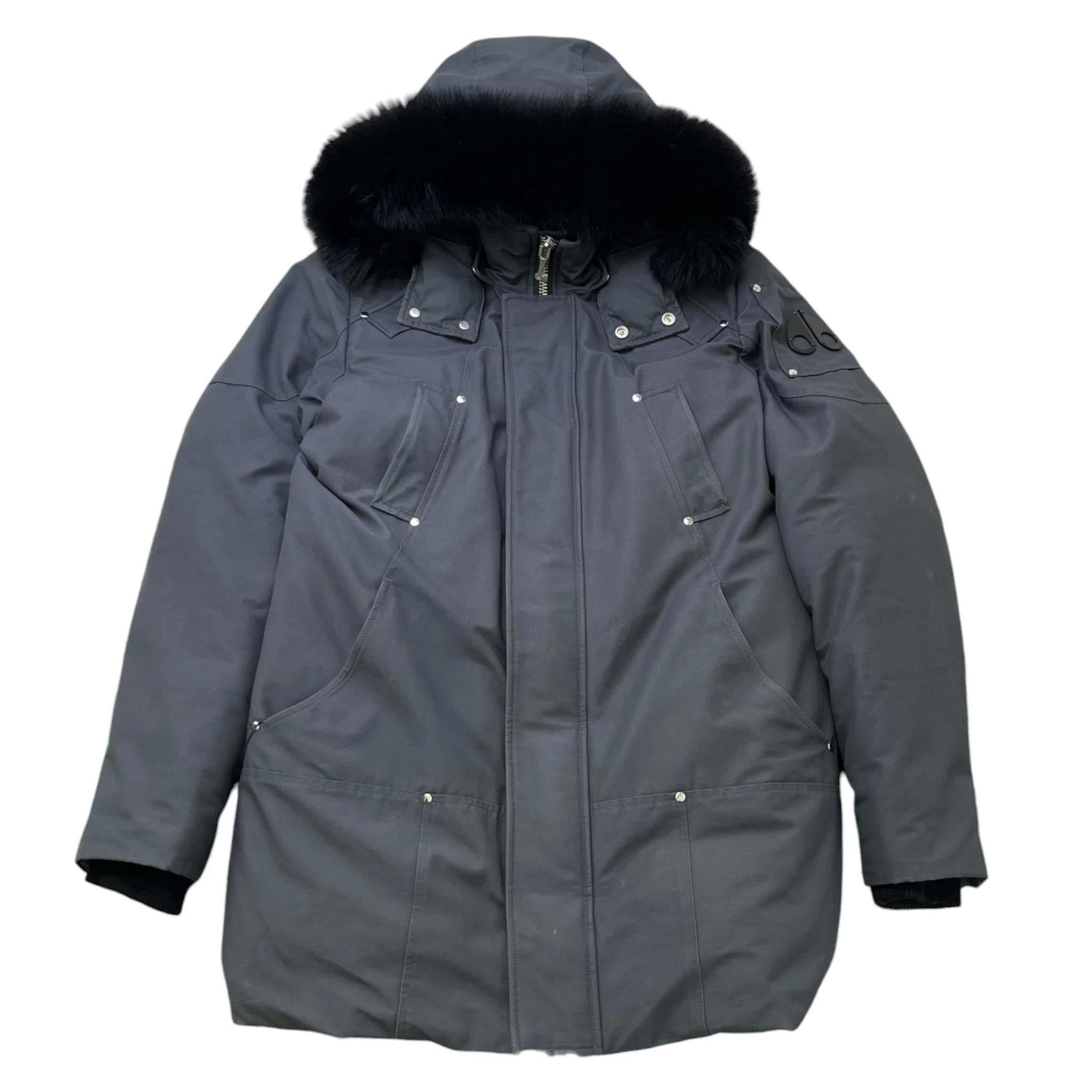 Men's 3Q Down Jacket Grey Size L