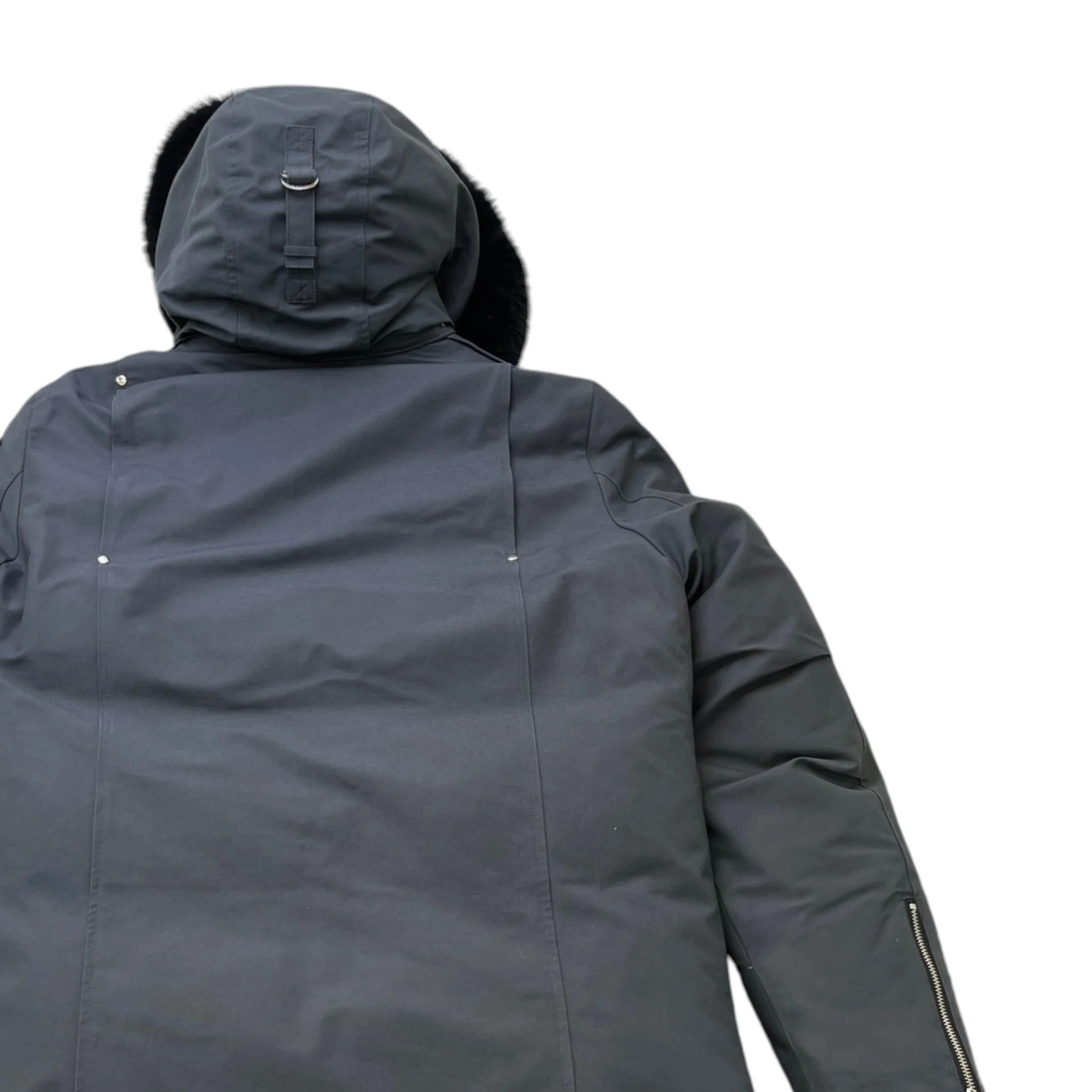 Men's 3Q Down Jacket Grey Size L - Image 4
