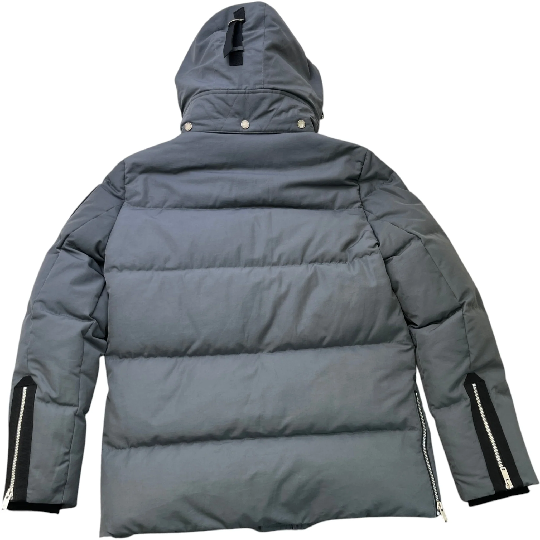 Men's 3Q Down Jacket Grey Size M - Image 2