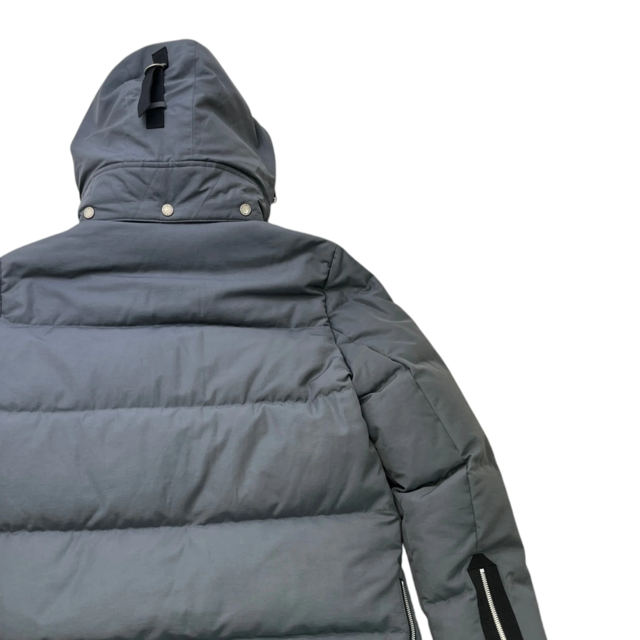 Men's 3Q Down Jacket Grey Size M - Image 4
