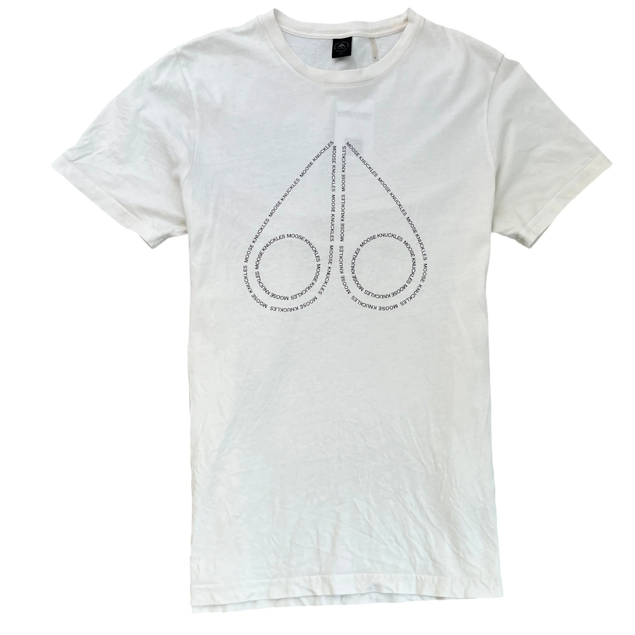 Men's 3Q Logo T-Shirt White Size S