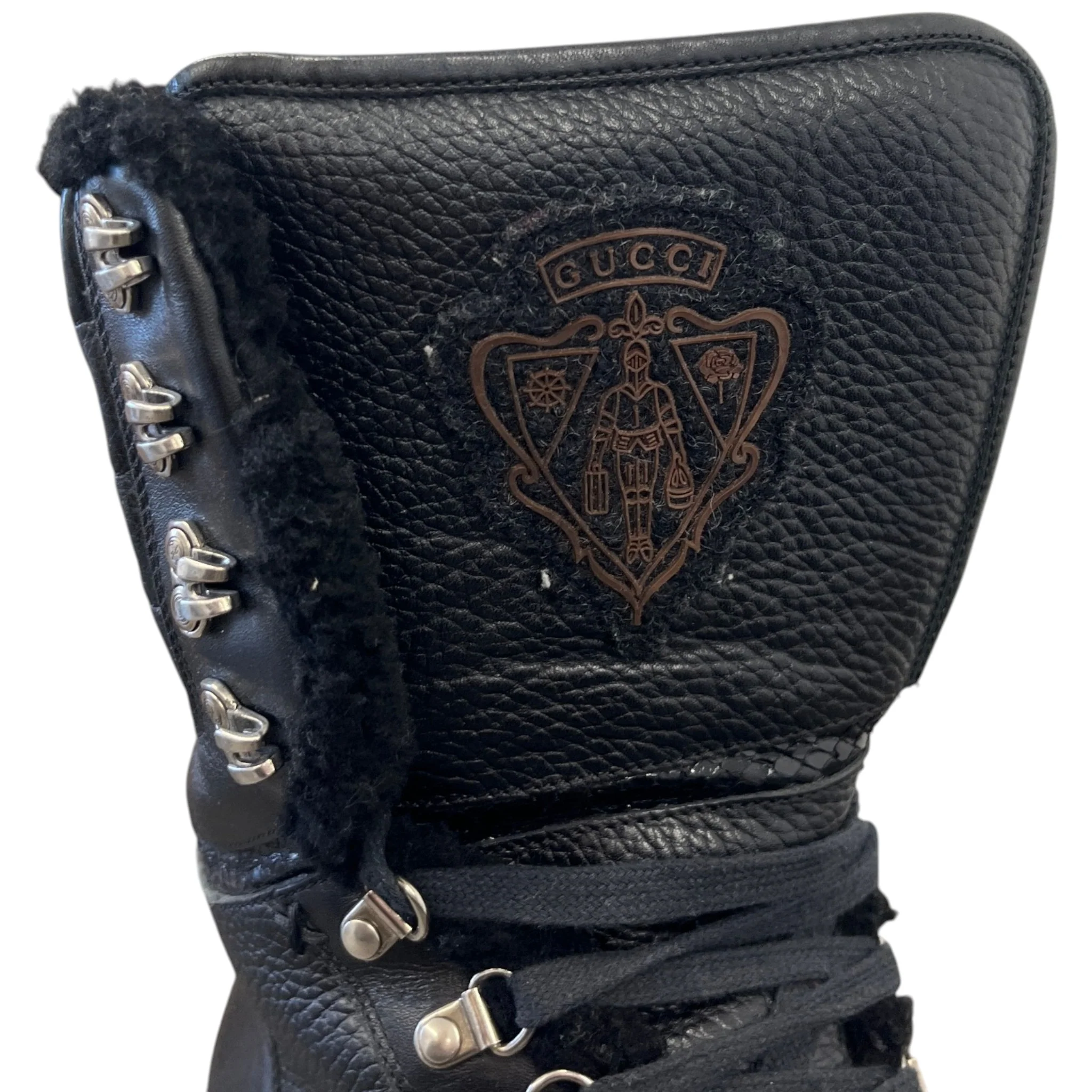 Men's 40 Below Fur Trimmed Boots Black Size EU 40.5 / UK 6.5 - Image 12