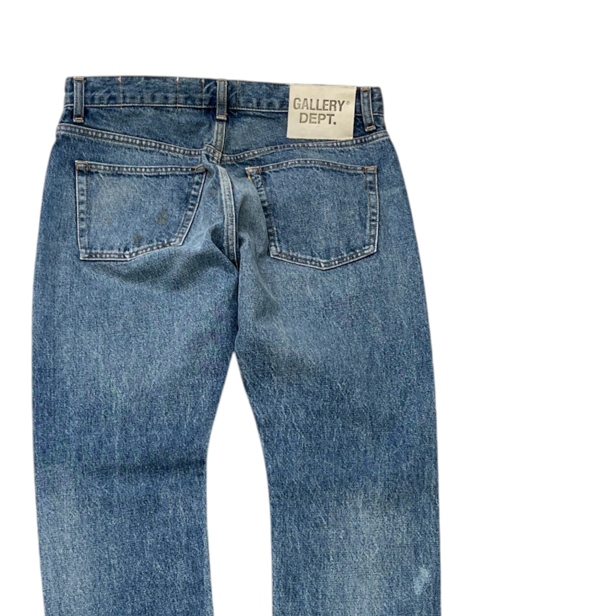 Men's 5001 Selvage Jeans Blue Size Waist 30" - Image 4
