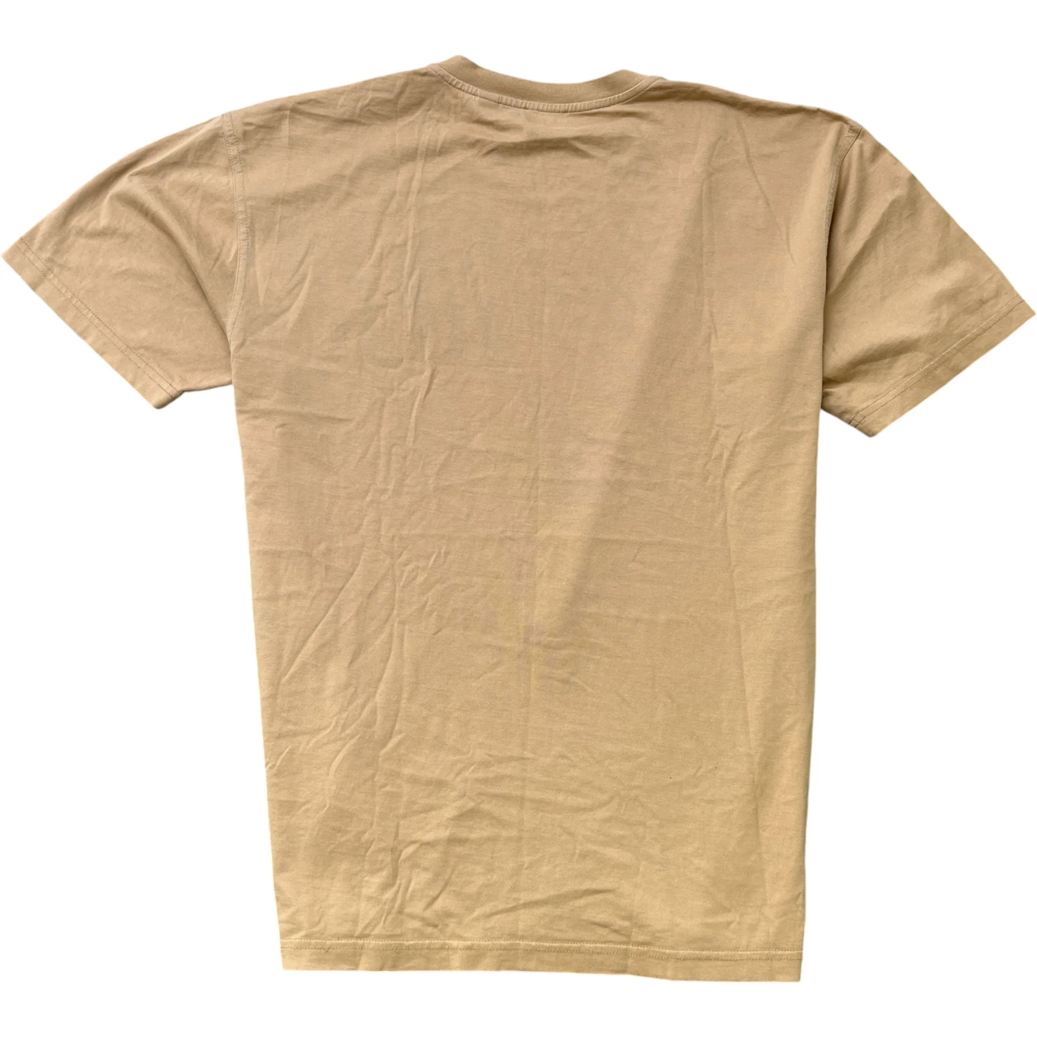 Men's Abel Coordinates Logo T-Shirt Beige Size XS - Image 2