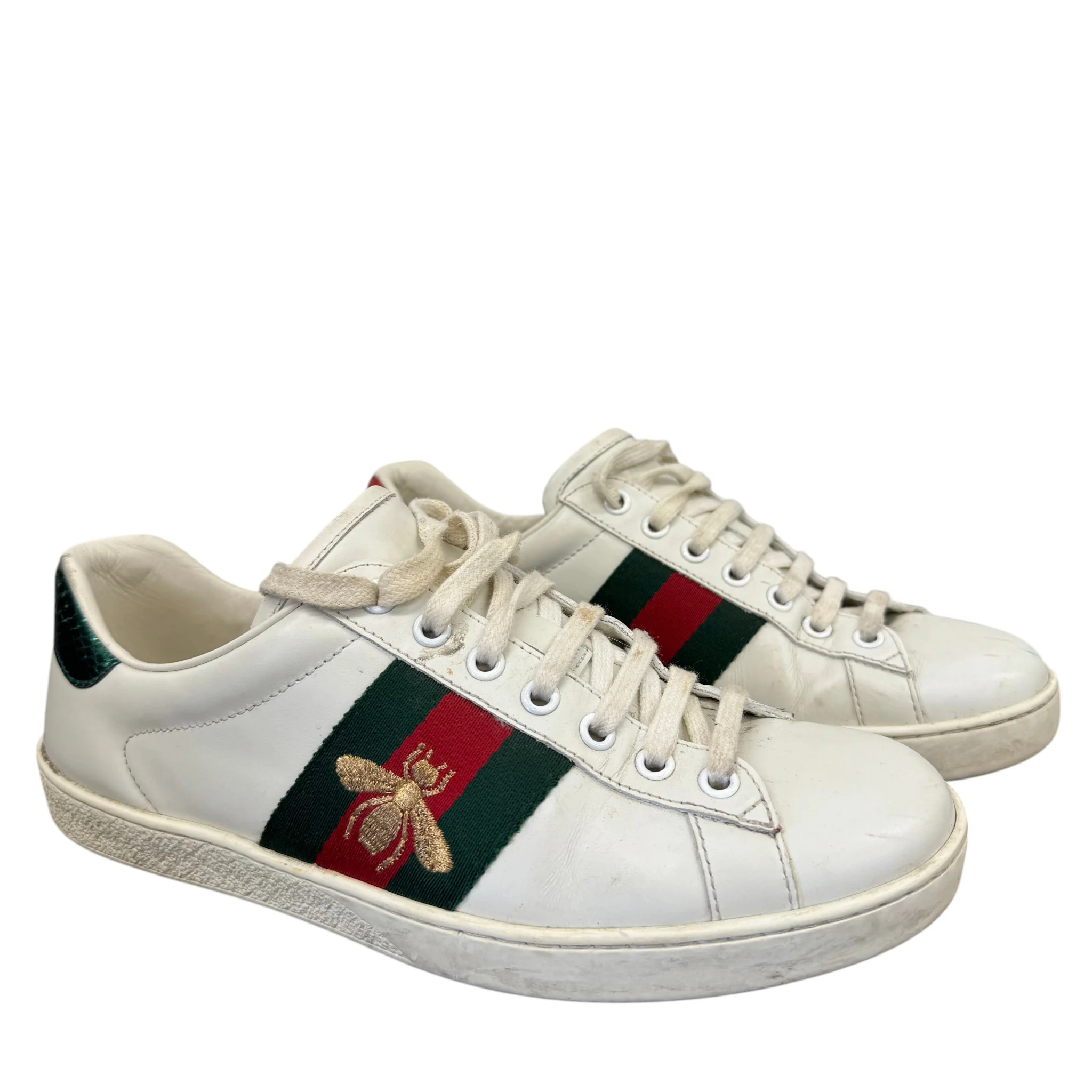 Men's Ace Low Trainers White Size EU 39.5 / UK 5.5 - Image 12