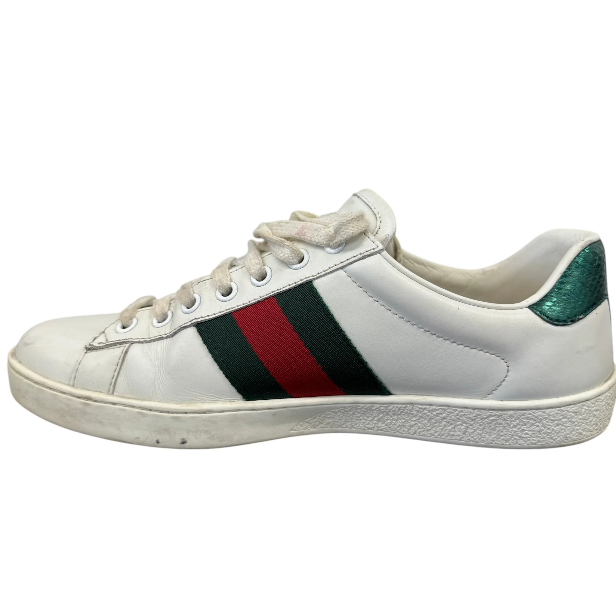 Men's Ace Low Trainers White Size EU 39.5 / UK 5.5 - Image 2