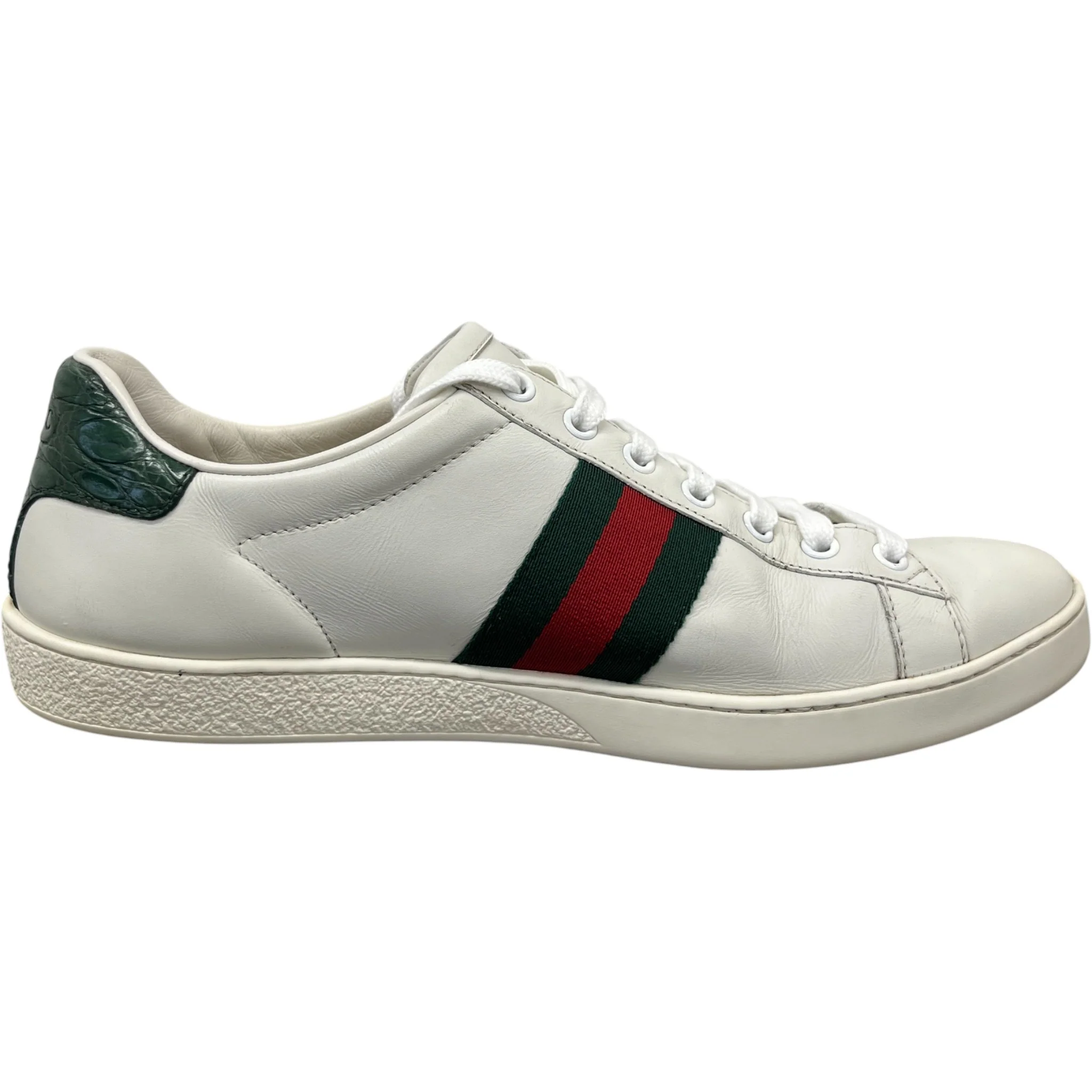 Men's Ace Low Trainers White Size EU 40 / UK 6 - Image 4