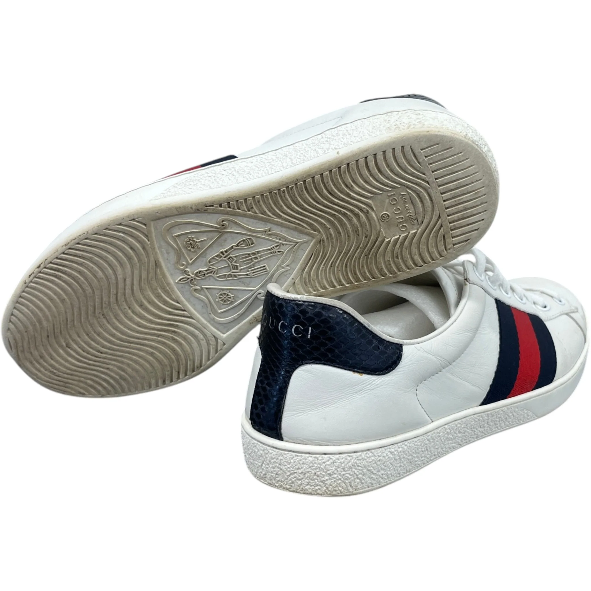 Men's Ace Low Trainers White Size EU 41 / UK 7 - Image 10