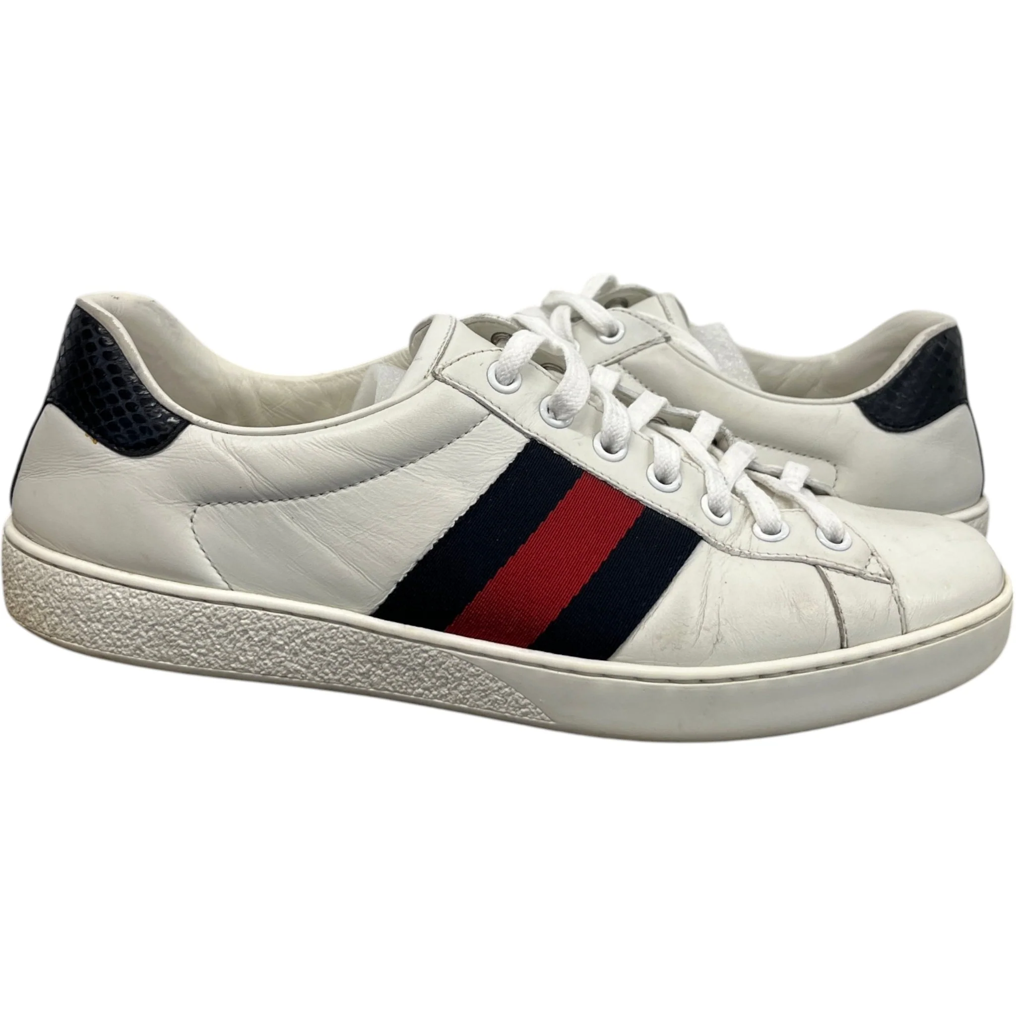 Men's Ace Low Trainers White Size EU 41 / UK 7 - Image 3