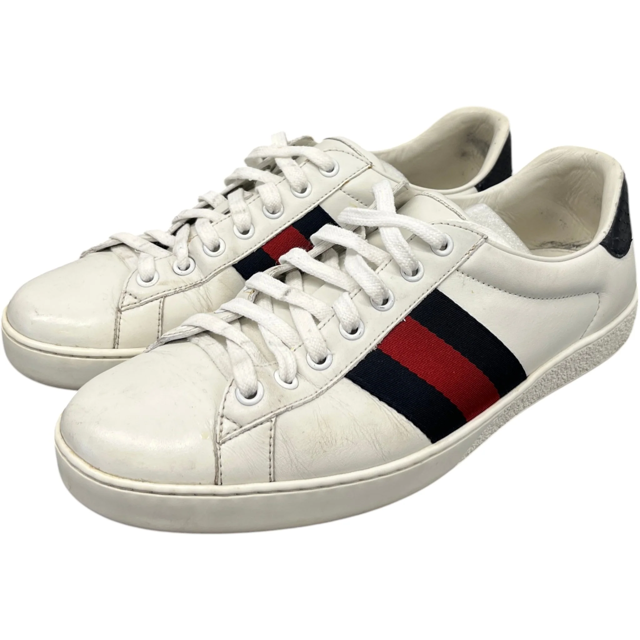 Men's Ace Low Trainers White Size EU 41 / UK 7 - Image 9