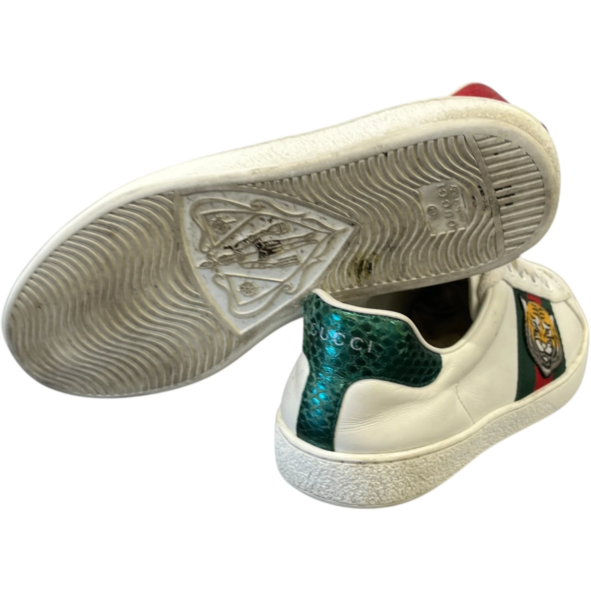 Men's Ace Low Trainers White Size EU 41 / UK 7 - Image 10