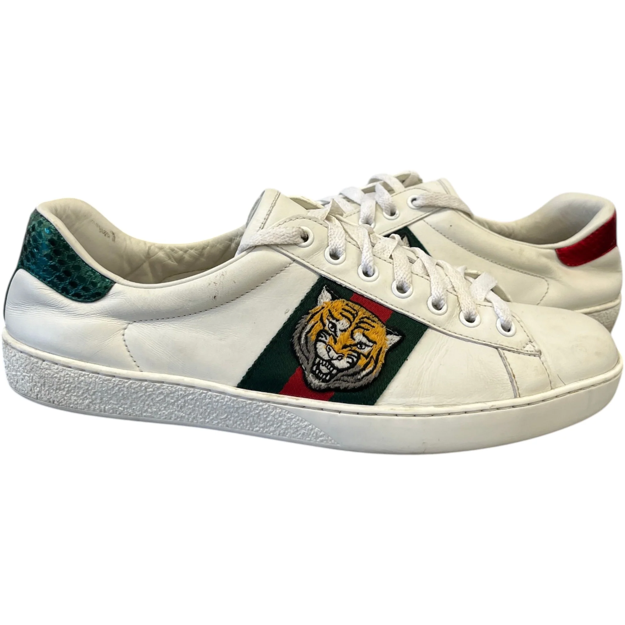 Men's Ace Low Trainers White Size EU 41 / UK 7 - Image 3