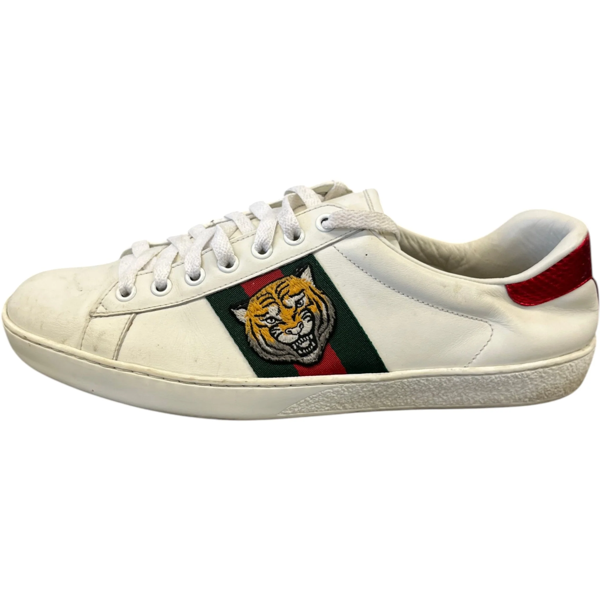 Men's Ace Low Trainers White Size EU 41 / UK 7 - Image 5