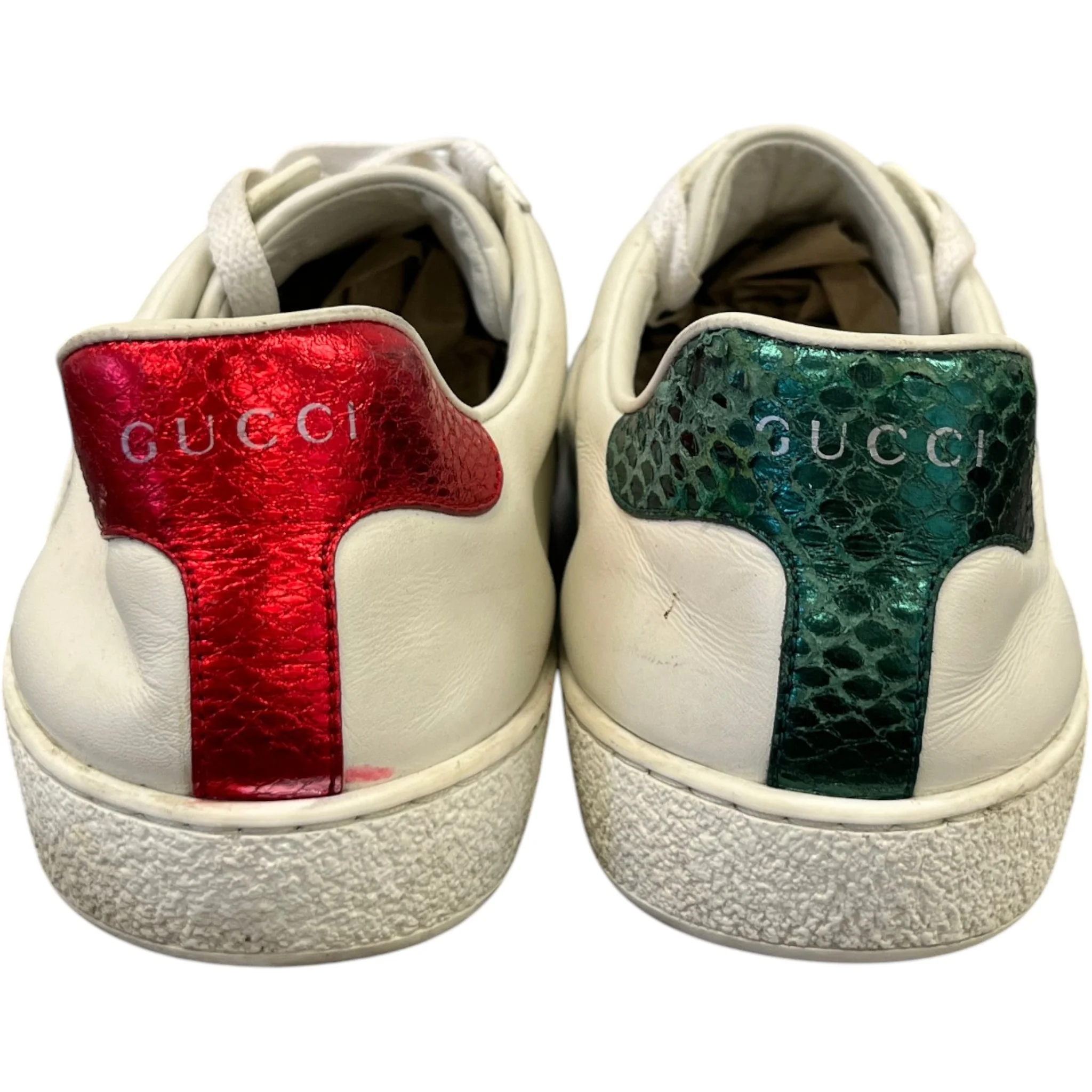 Men's Ace Low Trainers White Size EU 41 / UK 7 - Image 7