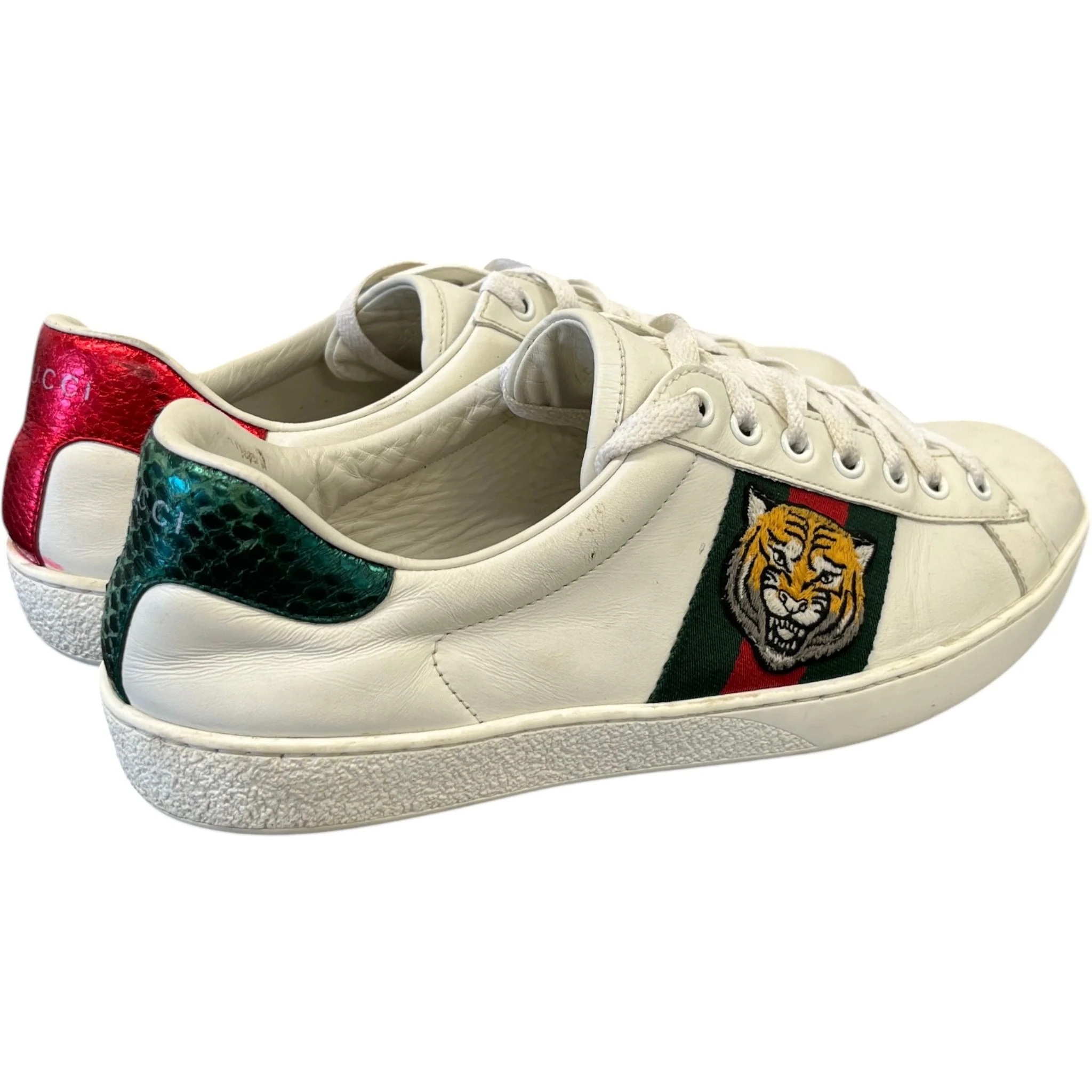 Men's Ace Low Trainers White Size EU 41 / UK 7 - Image 8