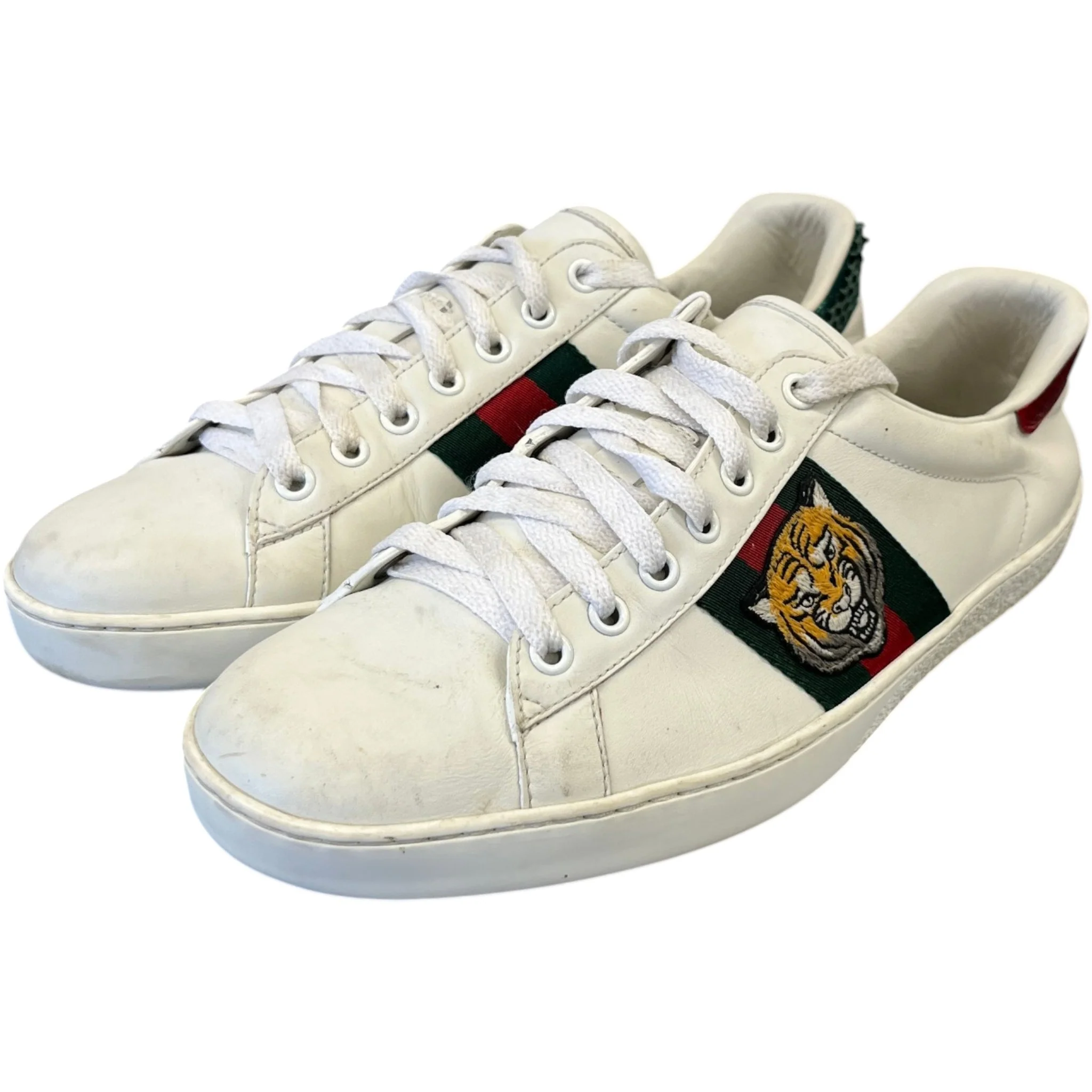 Men's Ace Low Trainers White Size EU 41 / UK 7 - Image 9