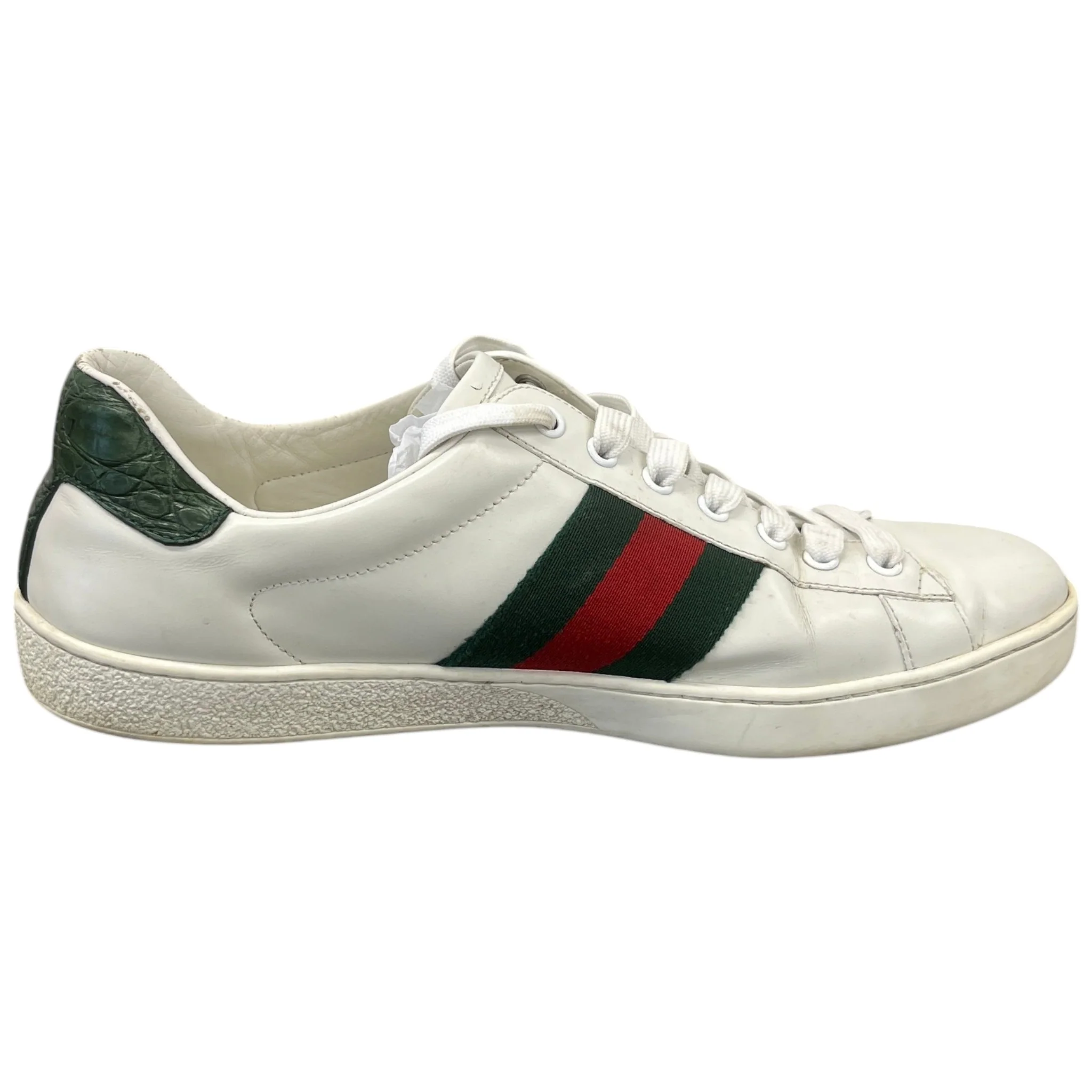 Men's Ace Low Trainers White Size EU 42 / UK 8 - Image 2