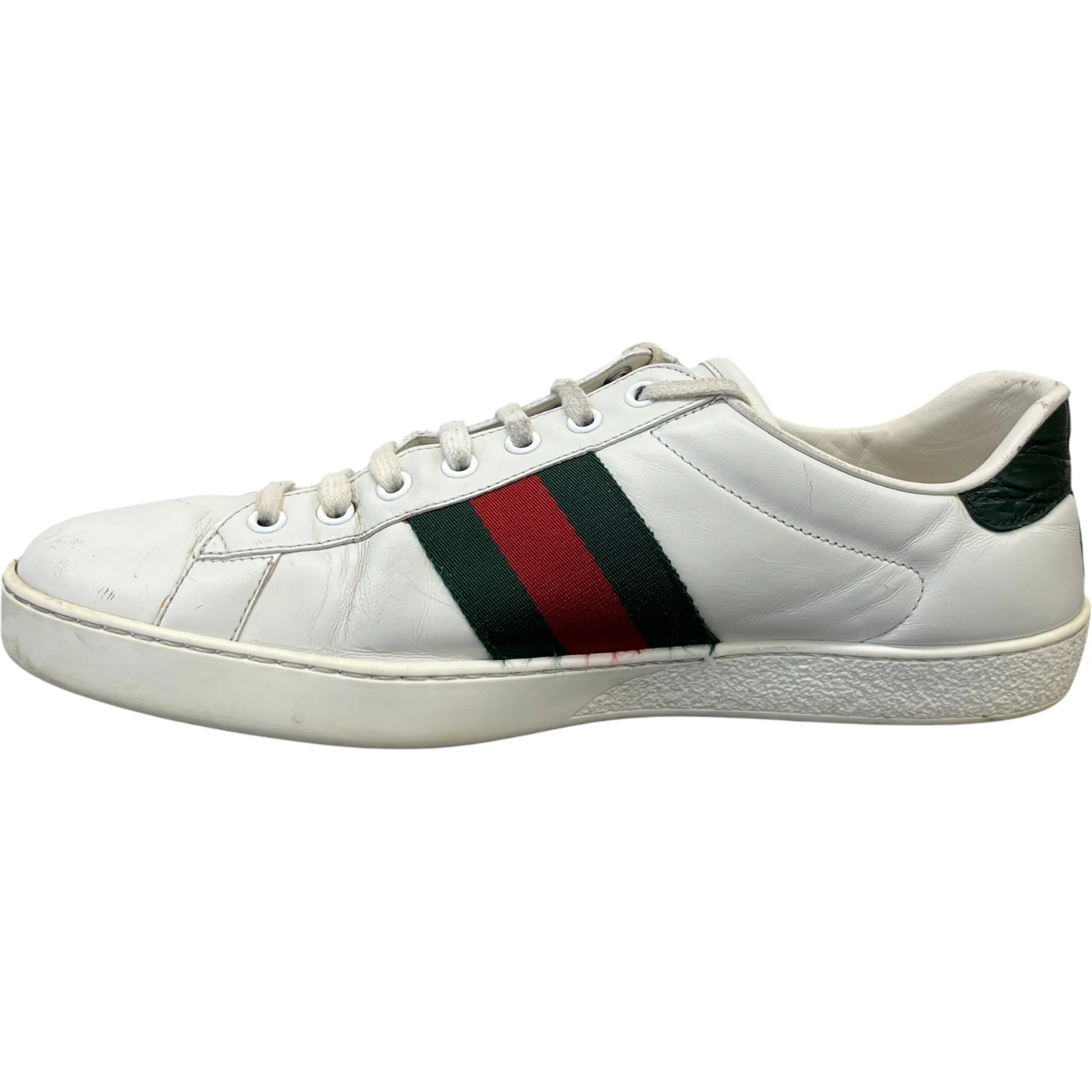 Men's Ace Web Low Trainers White Size EU 43.5 / UK 9.5 - Image 2