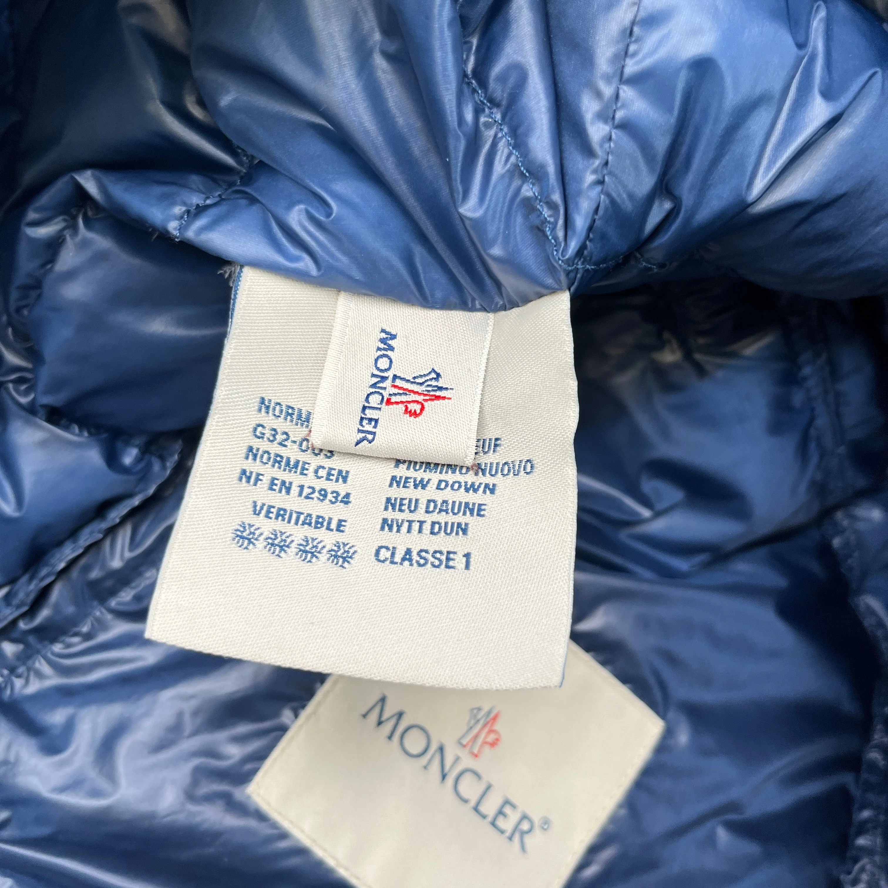 Men's Acorus Down Jacket Blue Size 4 / XL - Image 8
