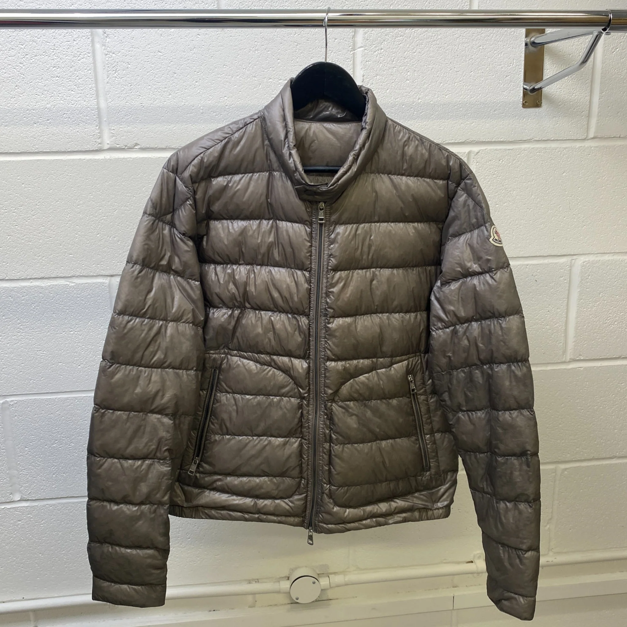 Men's Acorus Down Jacket Grey Size 3 / L - Image 7