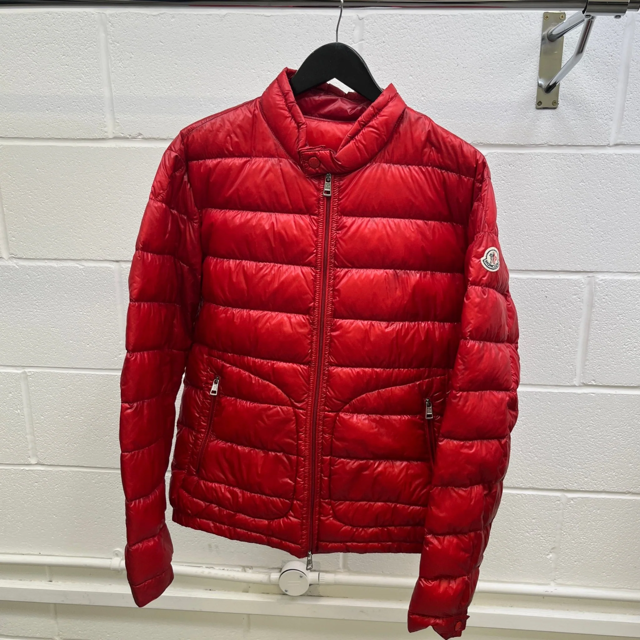 Men's Acorus Down Jacket Red Size 4 / XL - Image 10