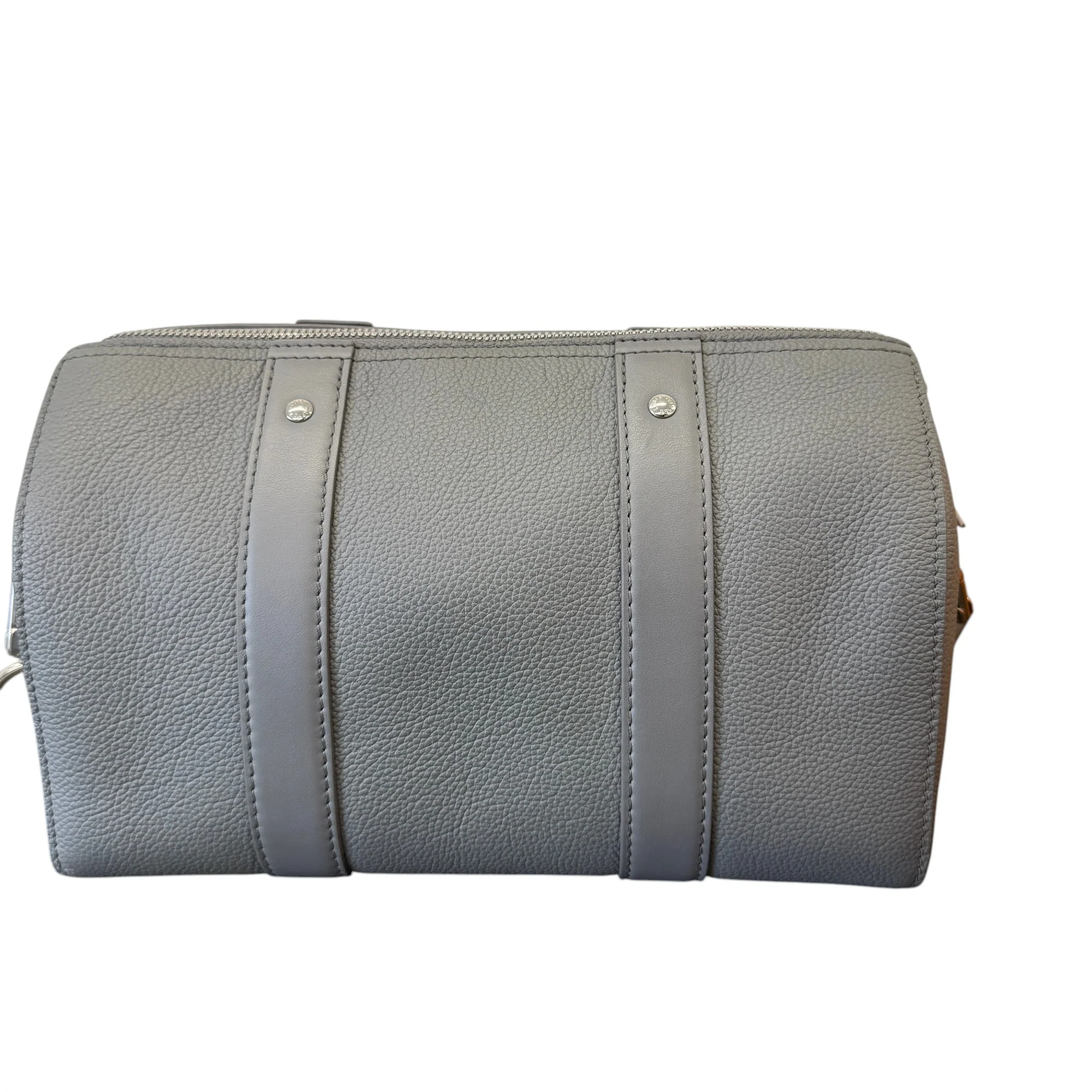 Men's Aerogram City Keepall Crossbody Bag Grey - Image 3