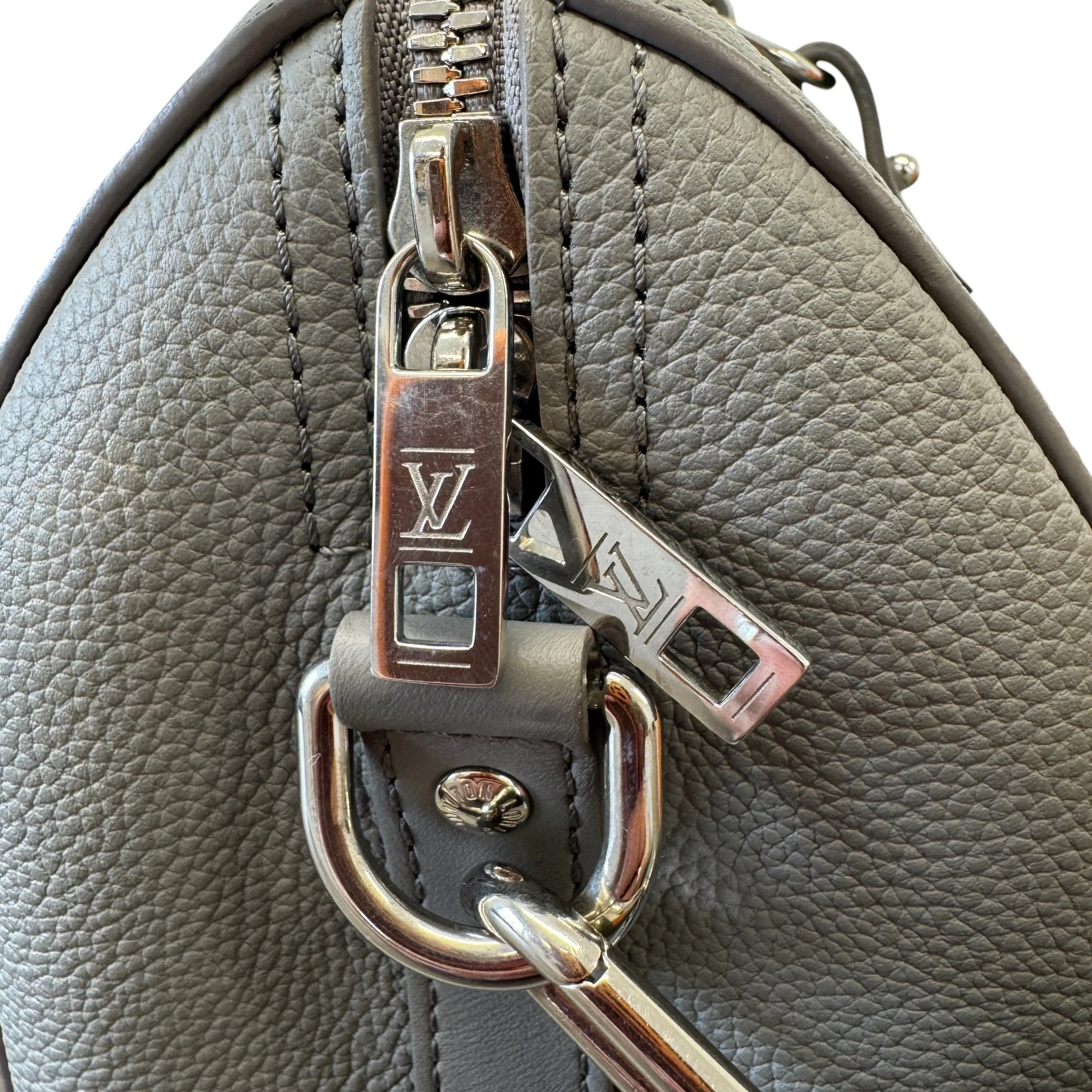 Men's Aerogram City Keepall Crossbody Bag Grey - Image 9