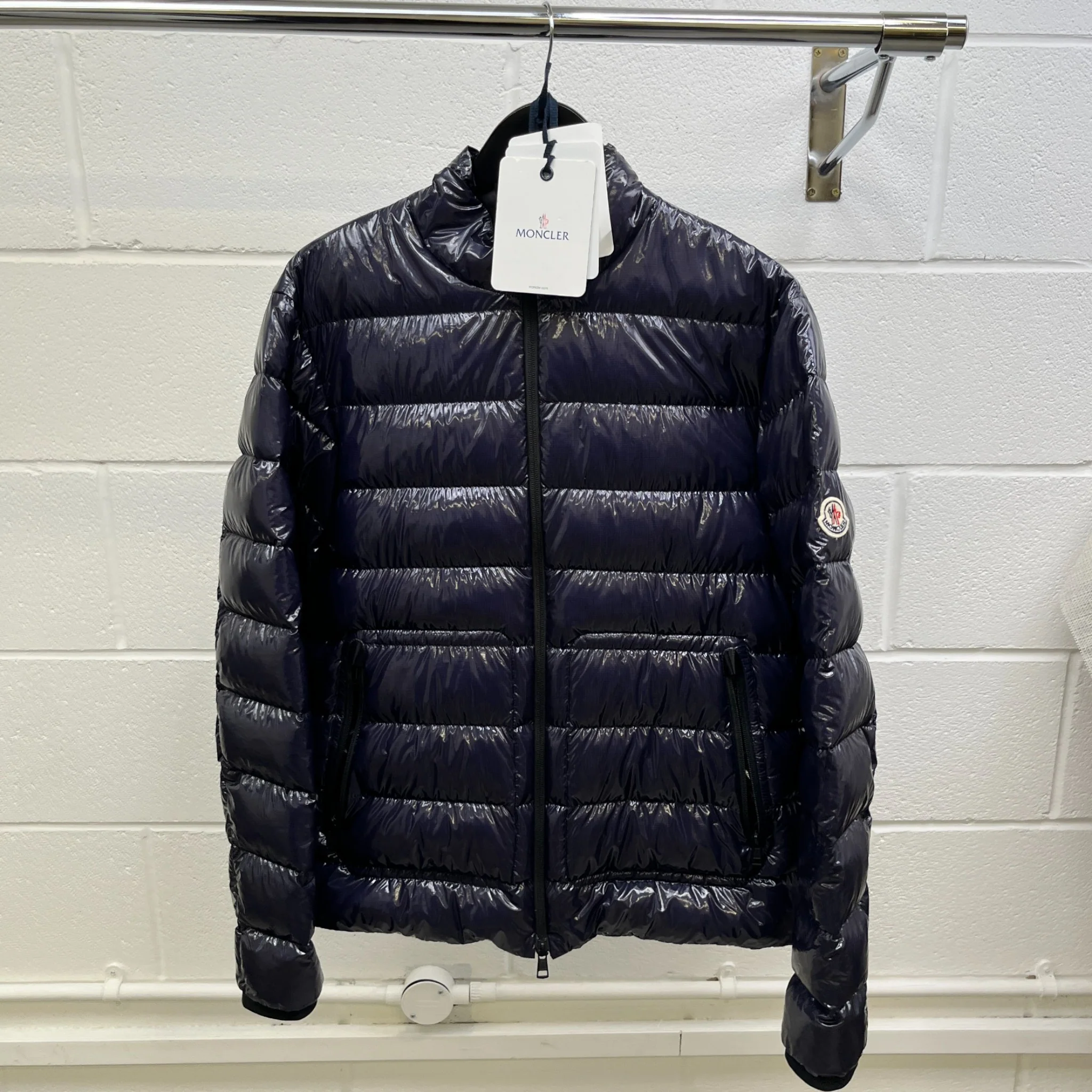Men's Agar Down Jacket Navy Size 3 / L - Image 12