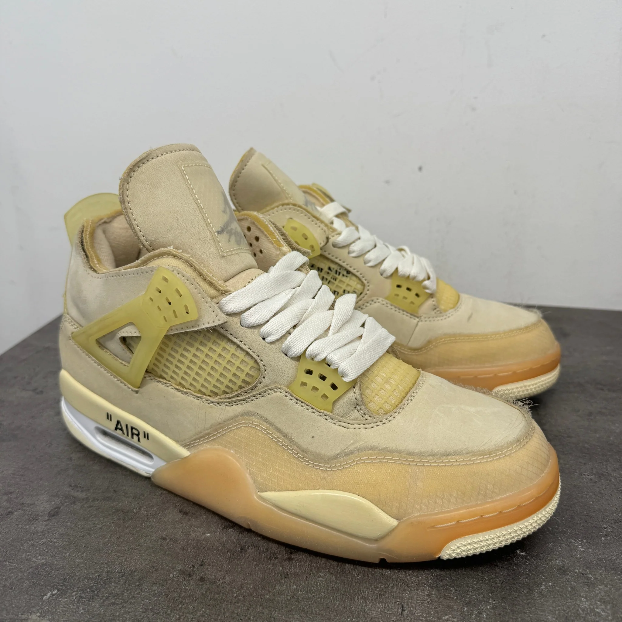 Men's Air Jordan 4 High Trainers Beige Size EU 42.5 / UK 8.5 - Image 10