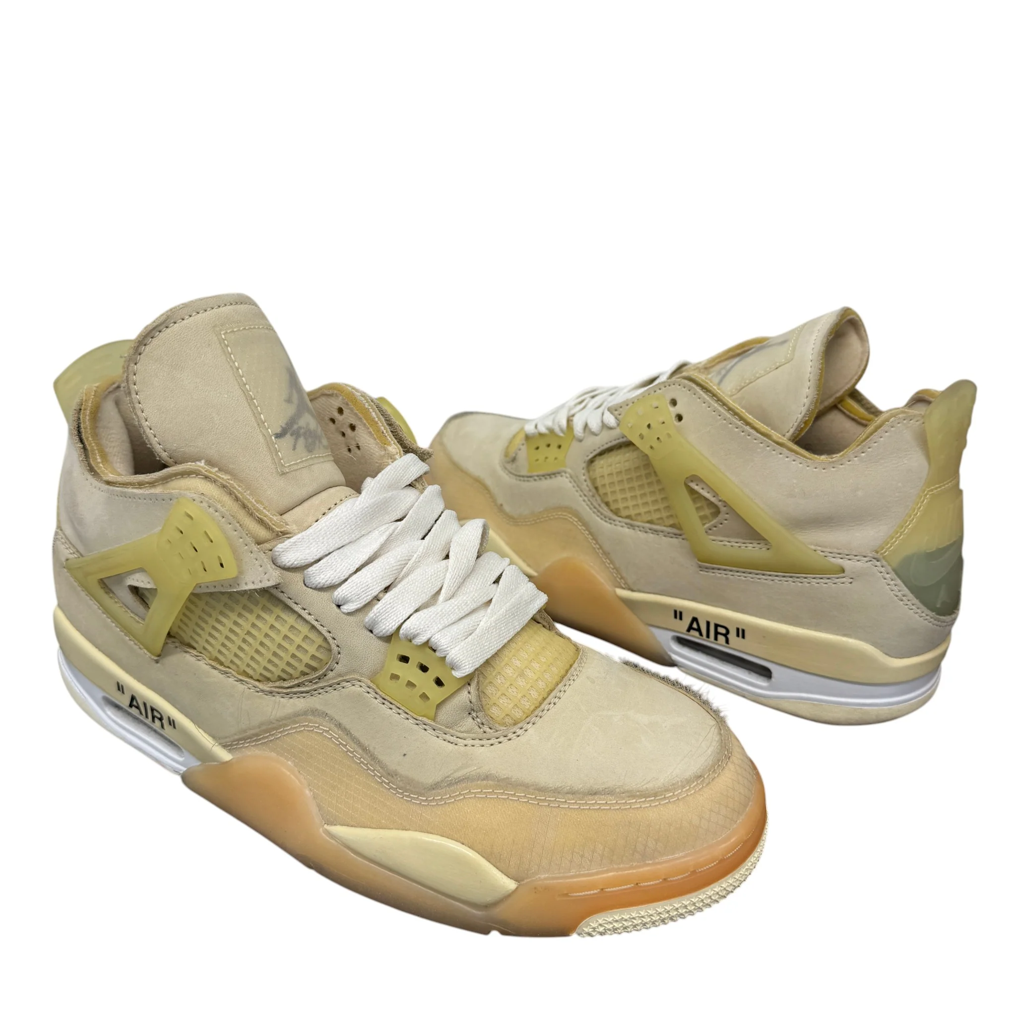 Men's Air Jordan 4 High Trainers Beige Size EU 42.5 / UK 8.5 - Image 3