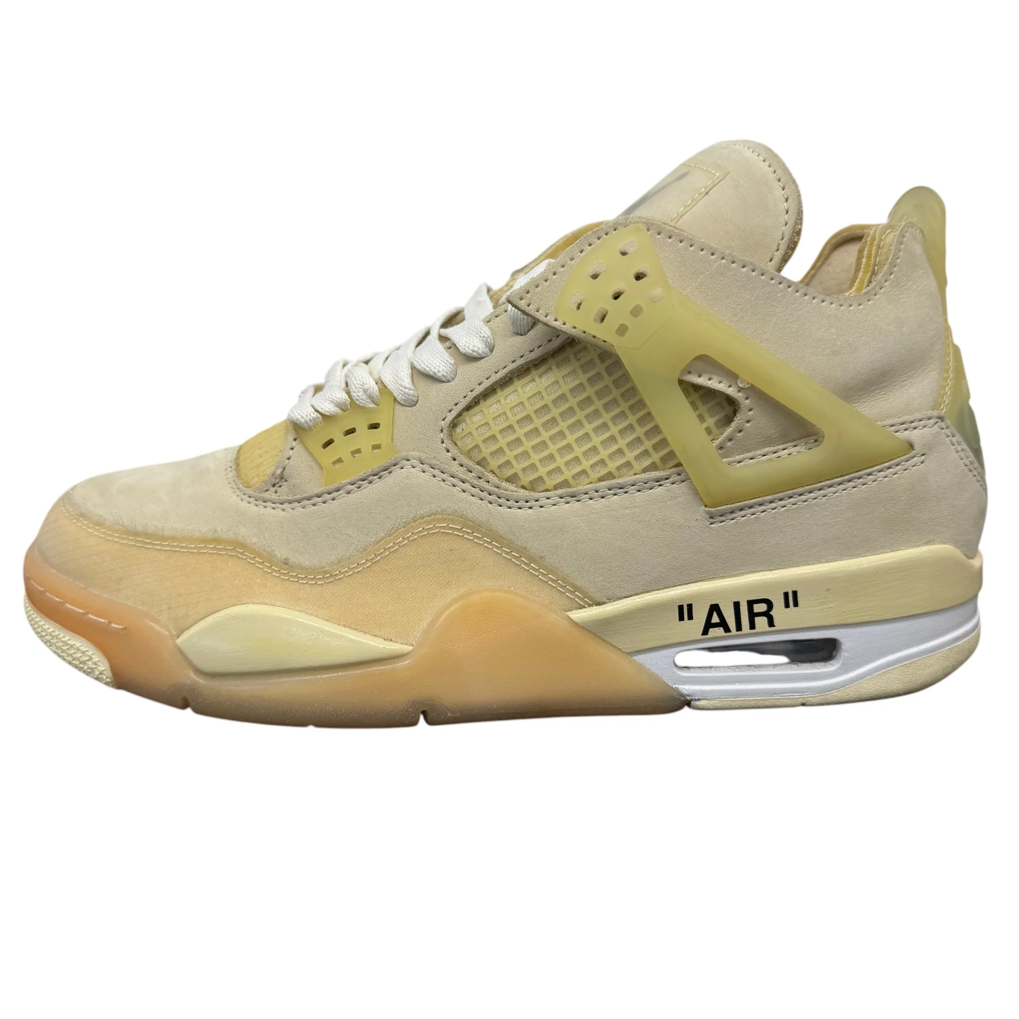 Men's Air Jordan 4 High Trainers Beige Size EU 42.5 / UK 8.5 - Image 4