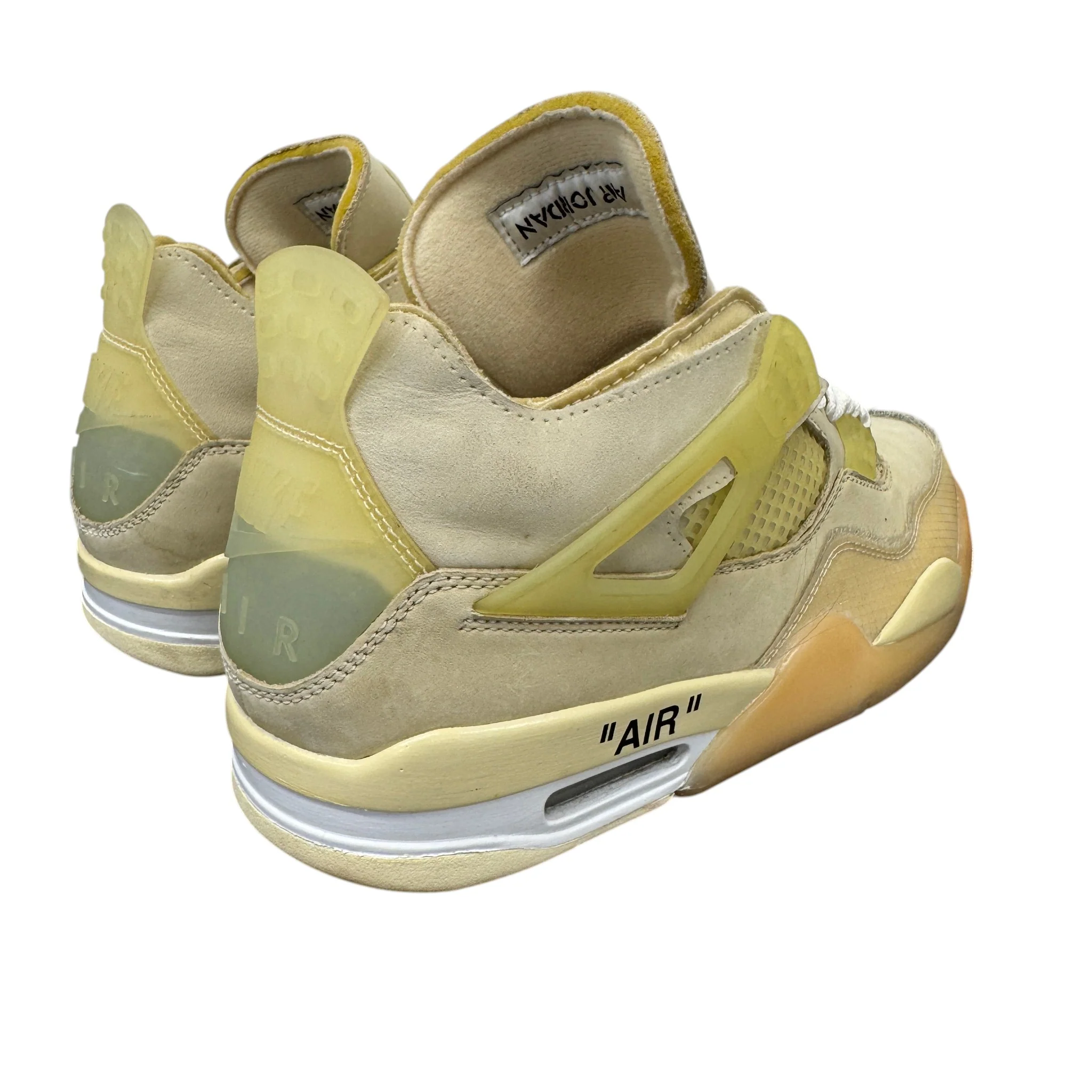 Men's Air Jordan 4 High Trainers Beige Size EU 42.5 / UK 8.5 - Image 9
