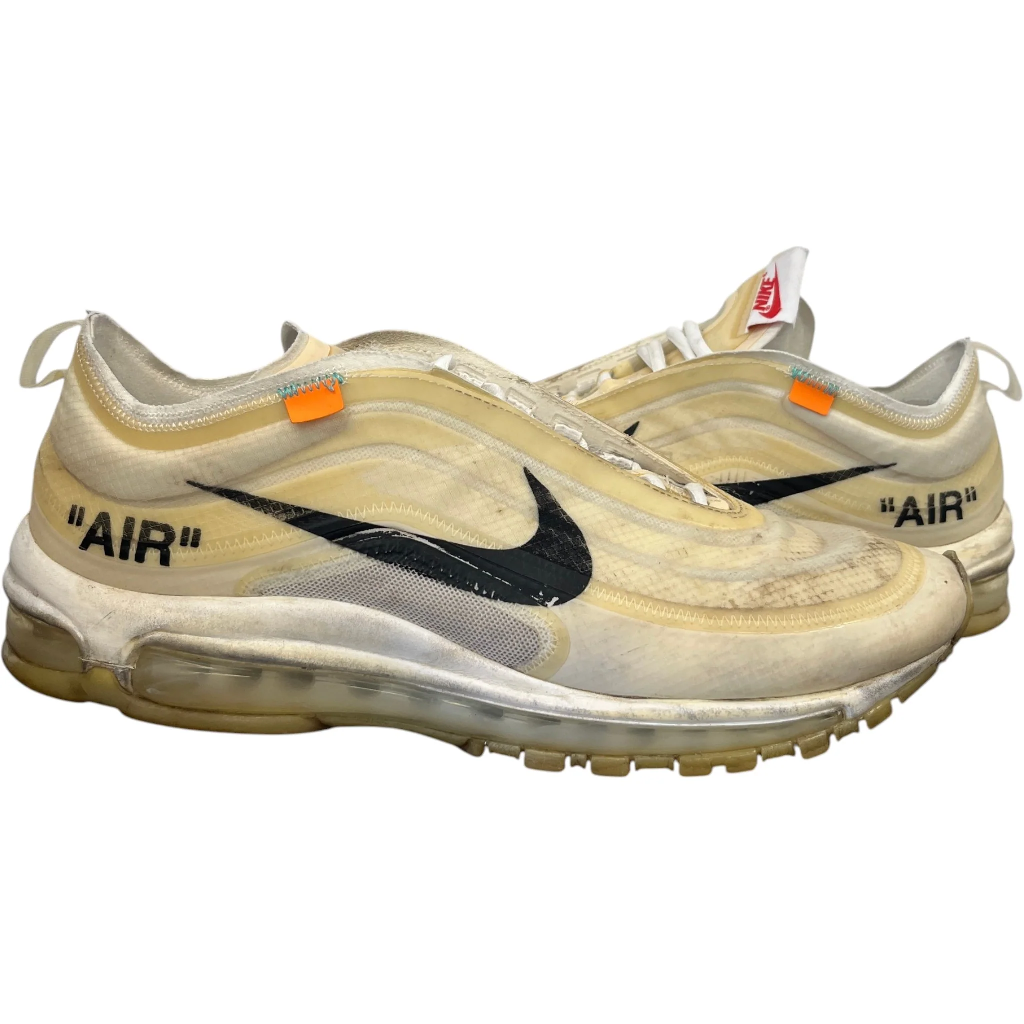 Men's Air Max 97 The Ten Low Trainers Beige Size EU 44 / UK 10 - Image 3