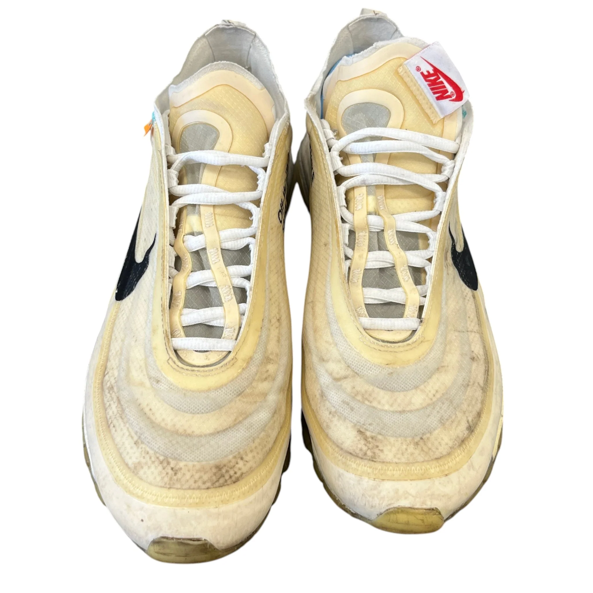 Men's Air Max 97 The Ten Low Trainers Beige Size EU 44 / UK 10 - Image 6