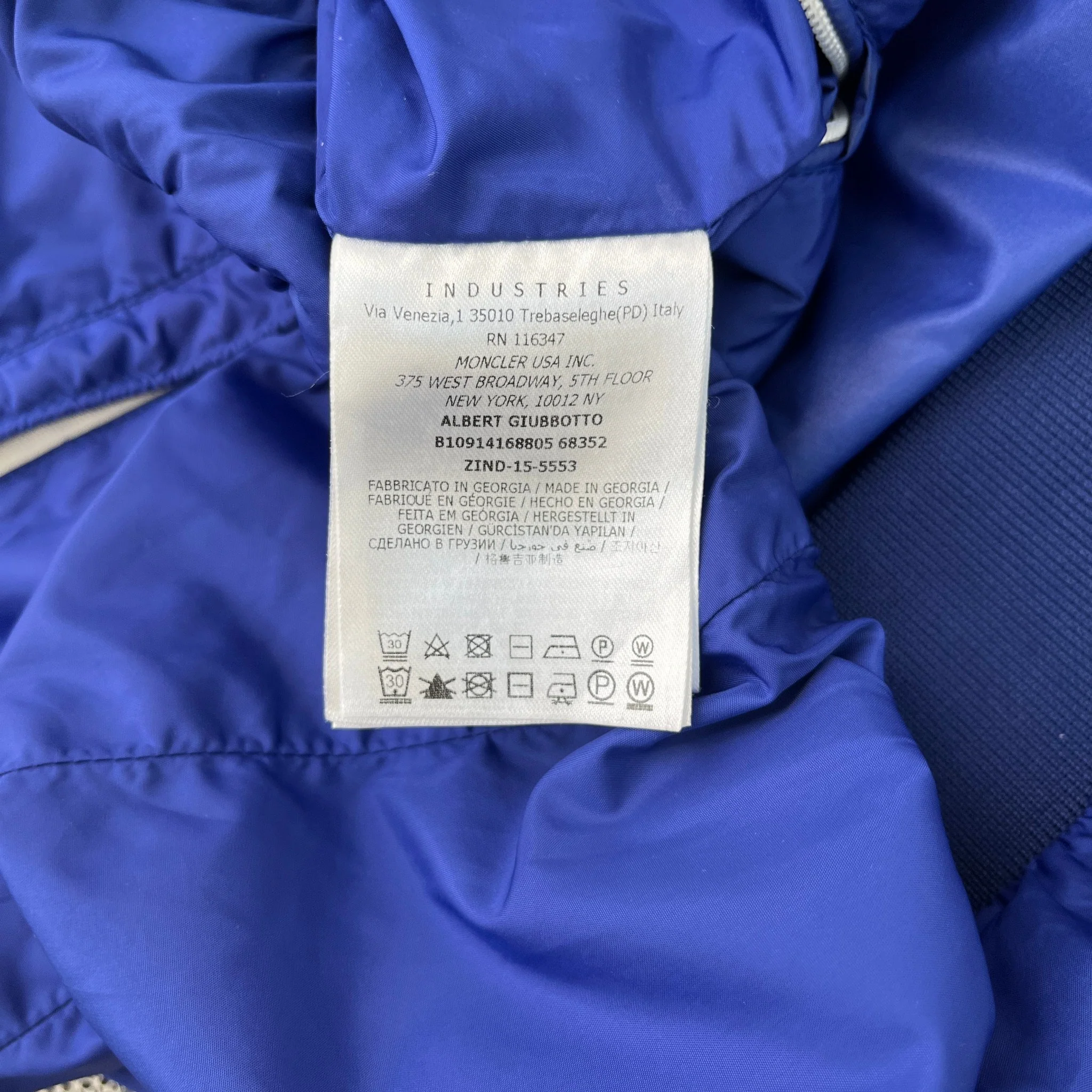 Men's Albert Jacket Blue Size 3 / L - Image 7