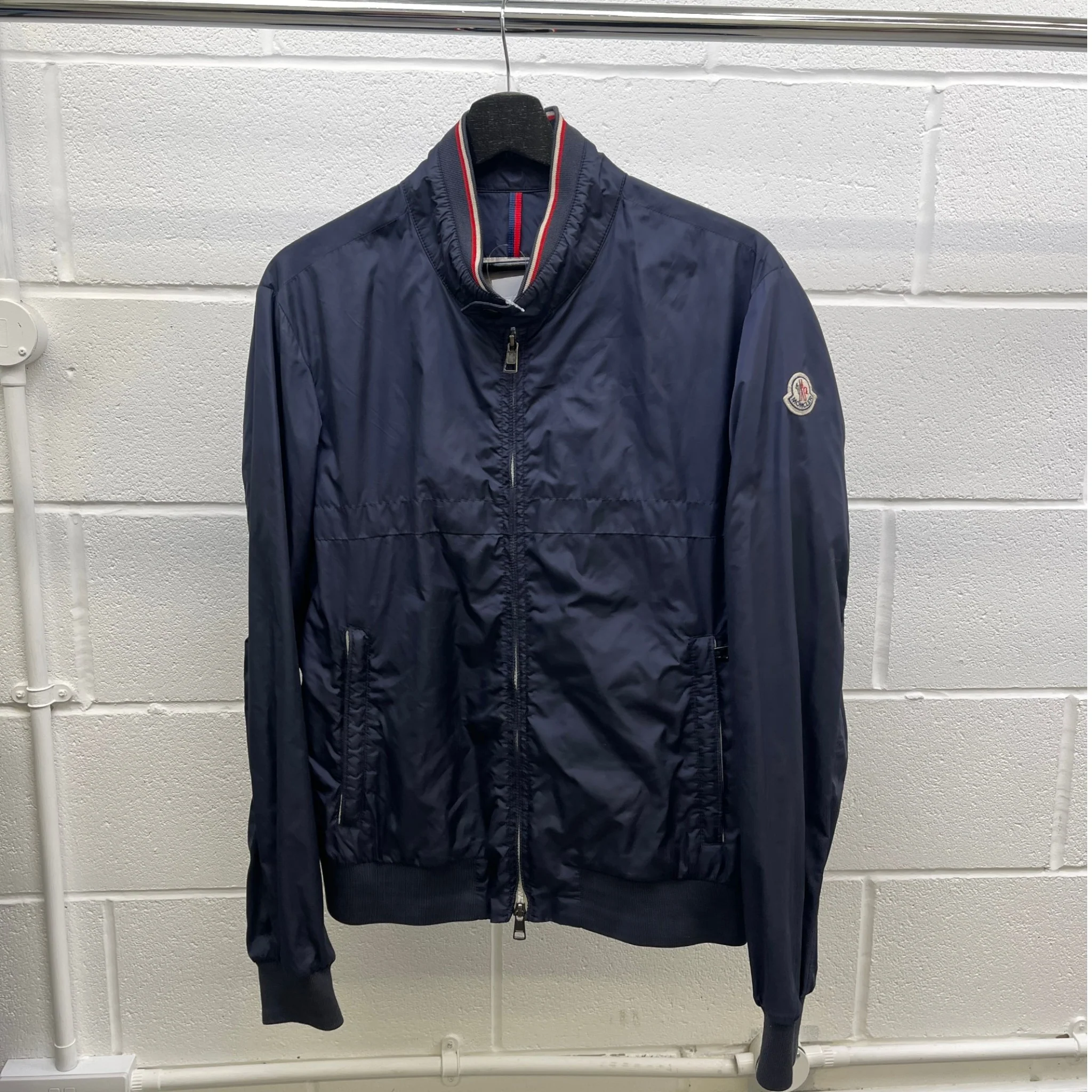 Men's Albert Windbreaker Navy Size 2 / M - Image 10