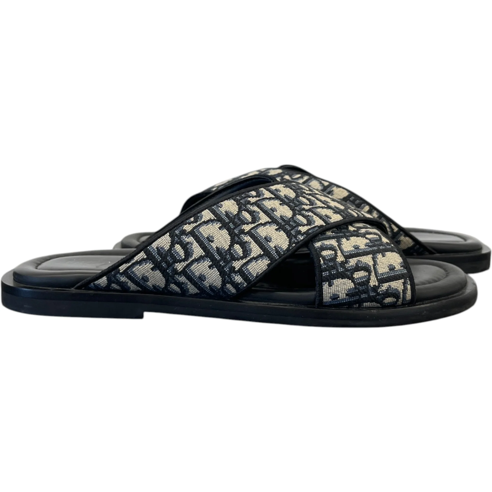 Men's Alias Oblique Sandals Black Size EU 43 / UK 9 - Image 3