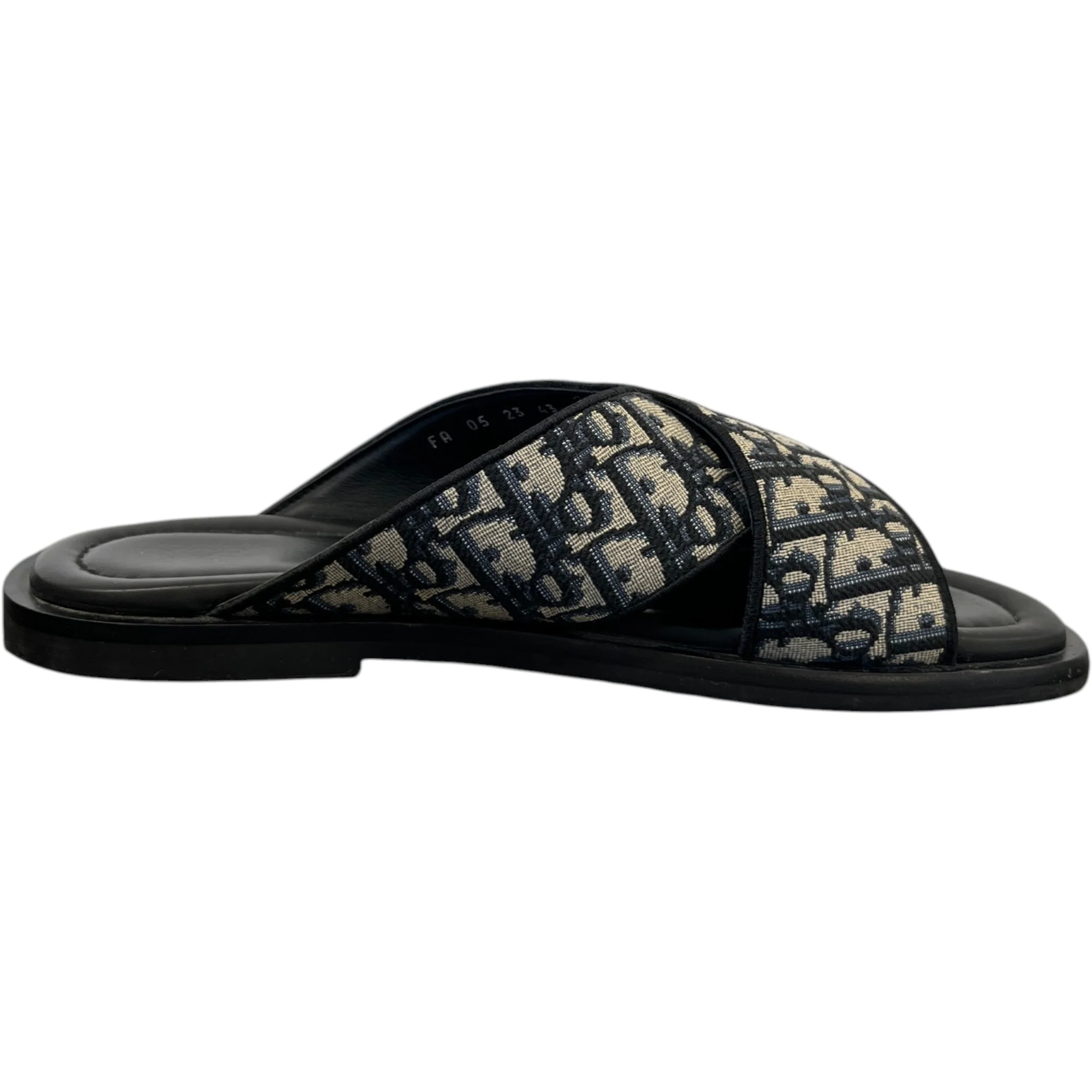 Men's Alias Oblique Sandals Black Size EU 43 / UK 9 - Image 4