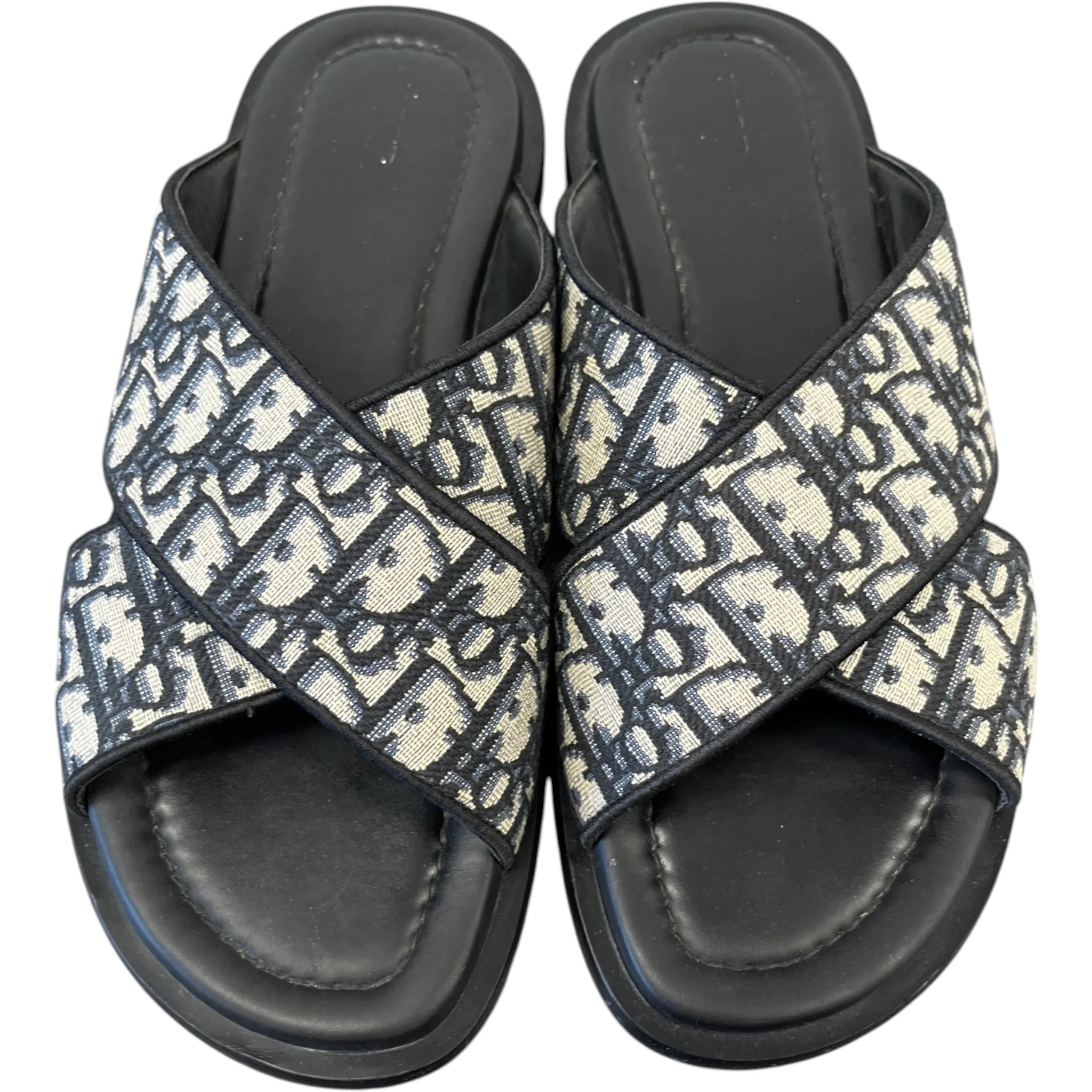 Men's Alias Oblique Sandals Black Size EU 43 / UK 9 - Image 6