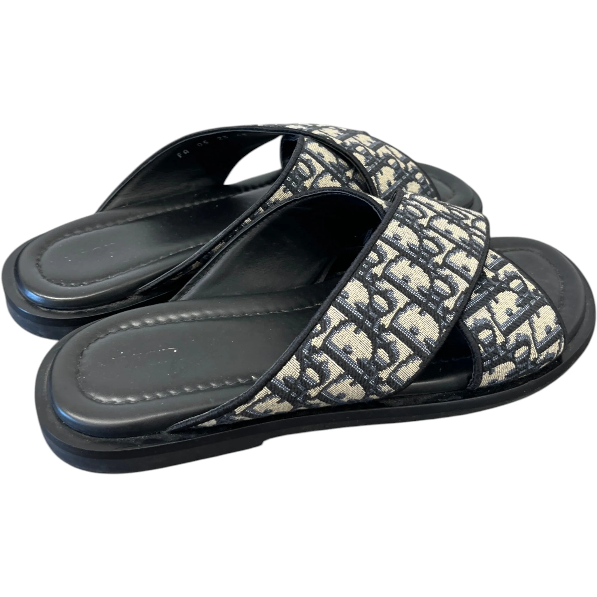 Men's Alias Oblique Sandals Black Size EU 43 / UK 9 - Image 8