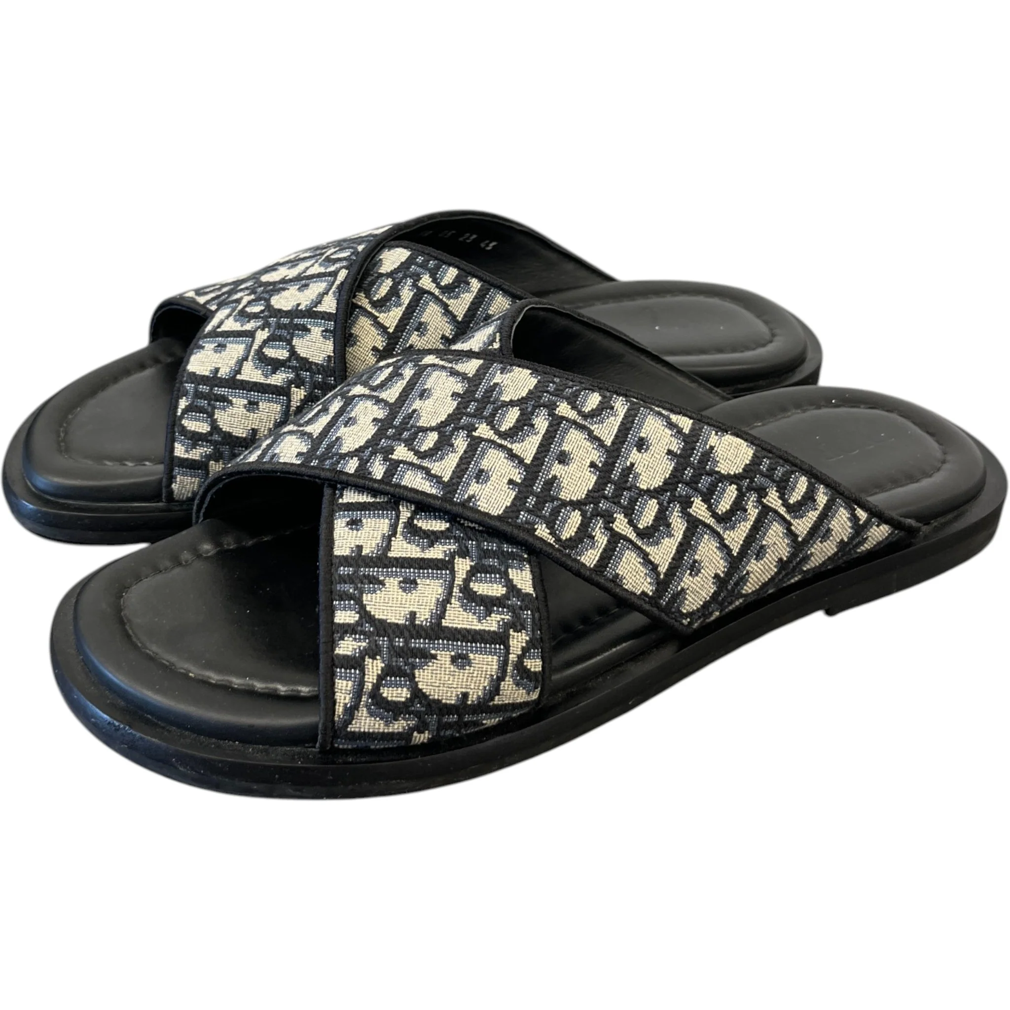 Men's Alias Oblique Sandals Black Size EU 43 / UK 9 - Image 9