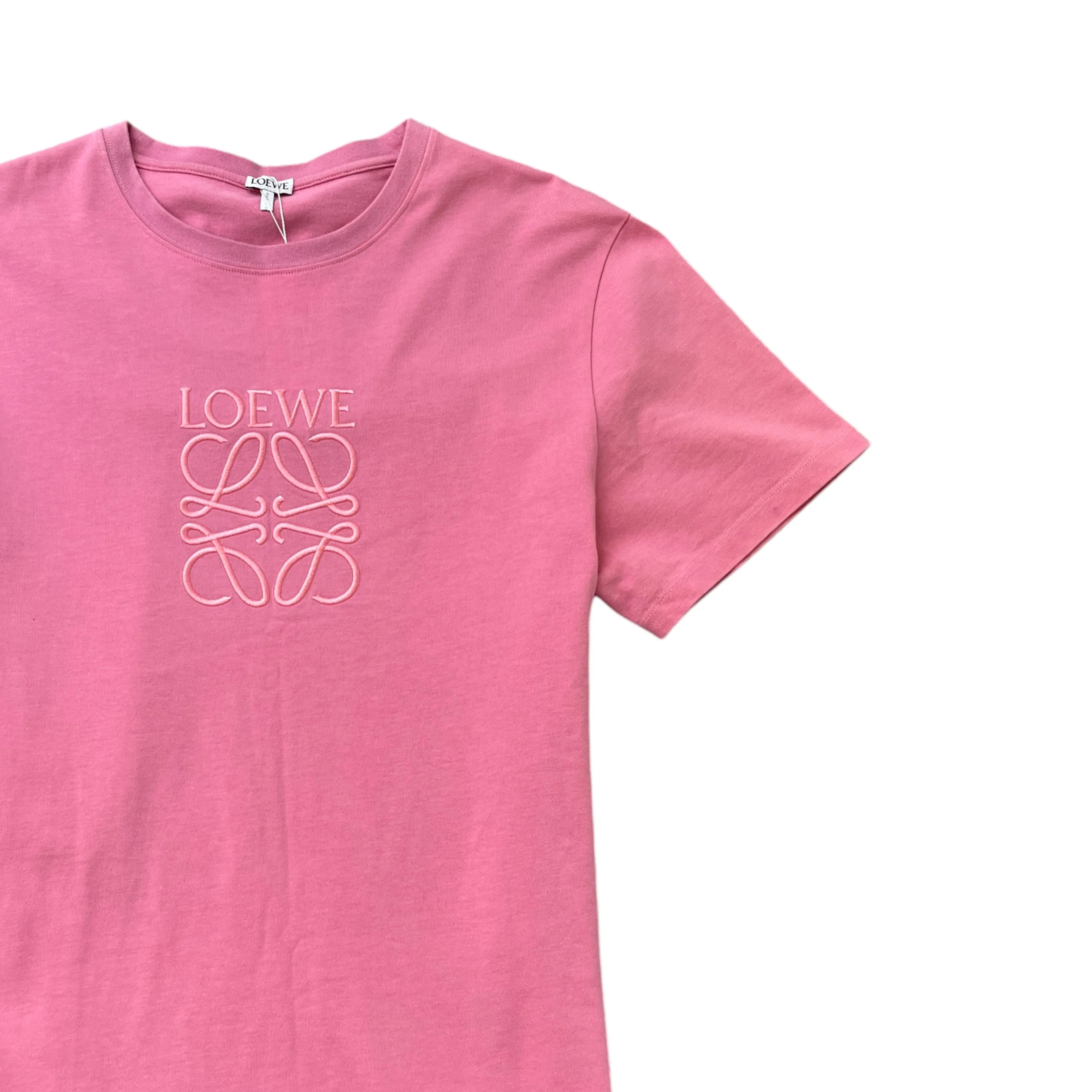Men's Anagram T-Shirt Pink Size M - Image 3