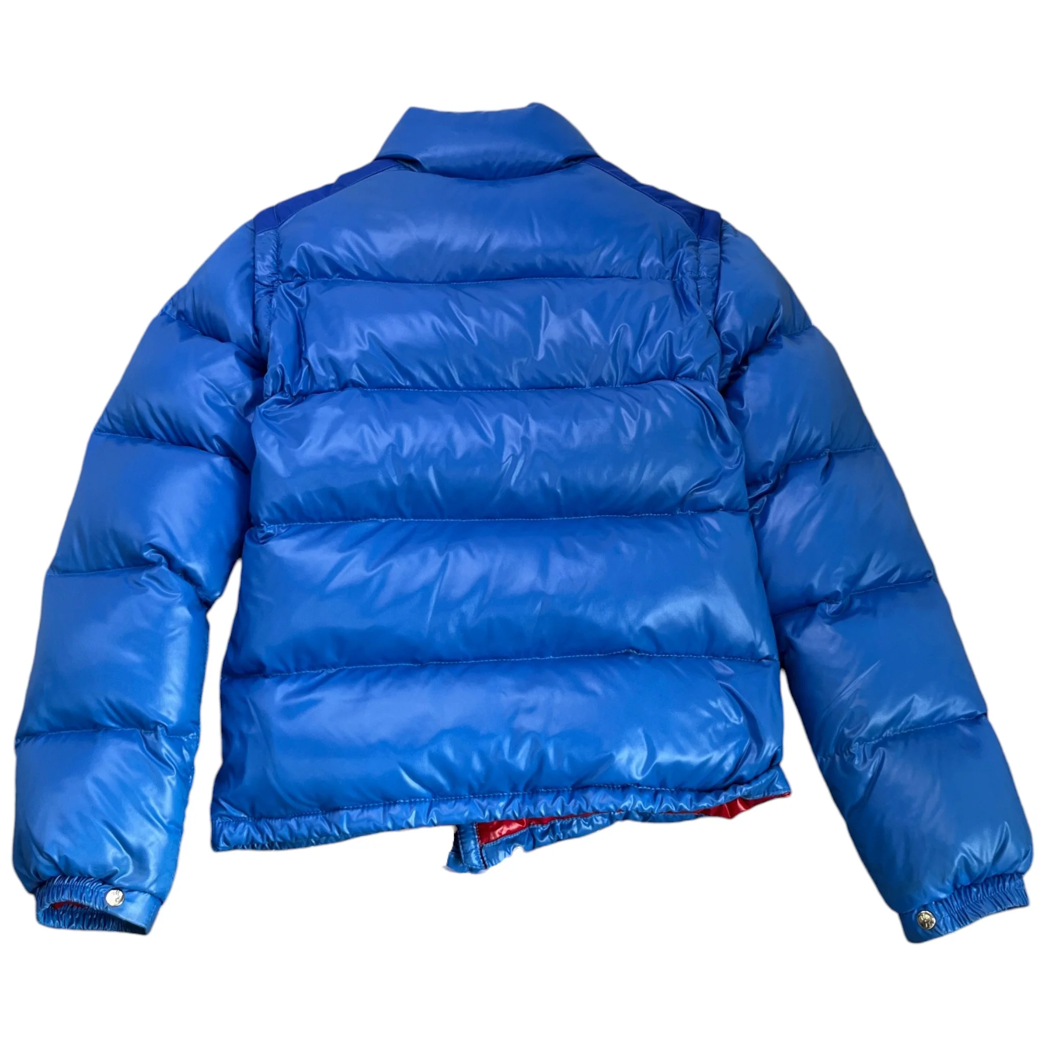 Men's Anderson Removable Sleeves Down Jacket Blue Size 0/XS - Image 2