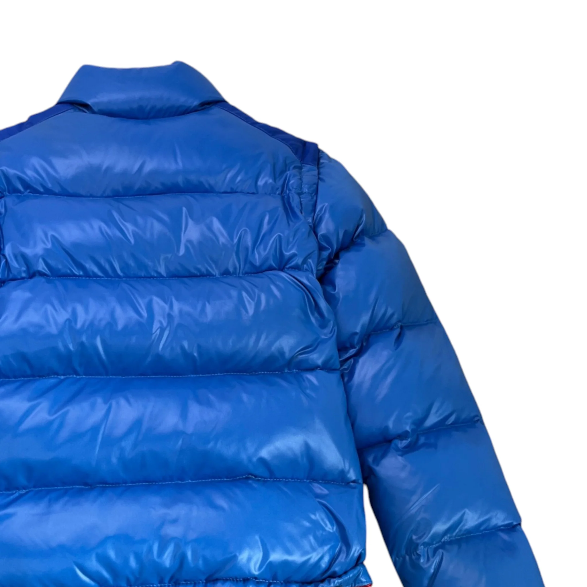 Men's Anderson Removable Sleeves Down Jacket Blue Size 0/XS - Image 4