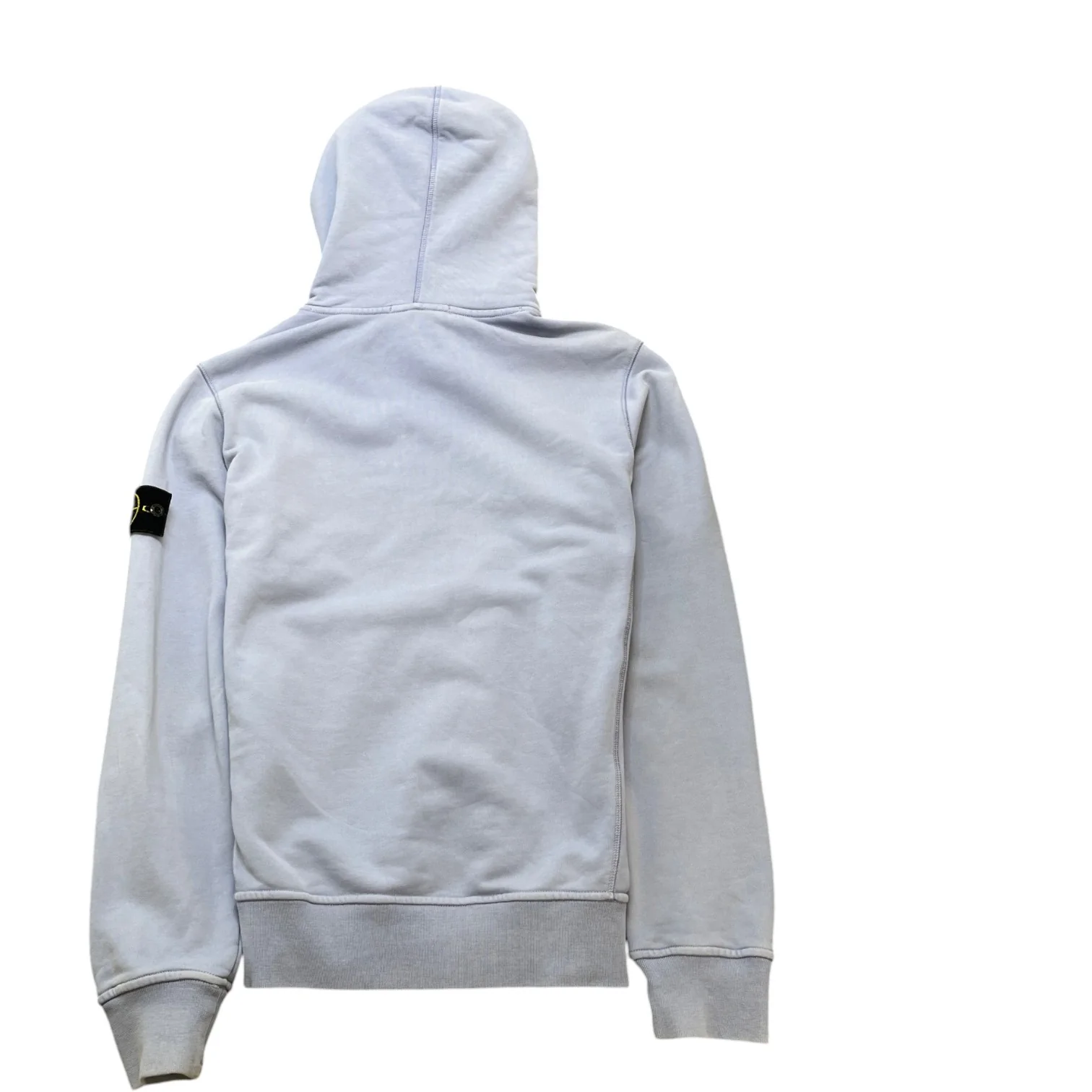 Men's Applique Logo Hoodie Purple Size S - Image 2